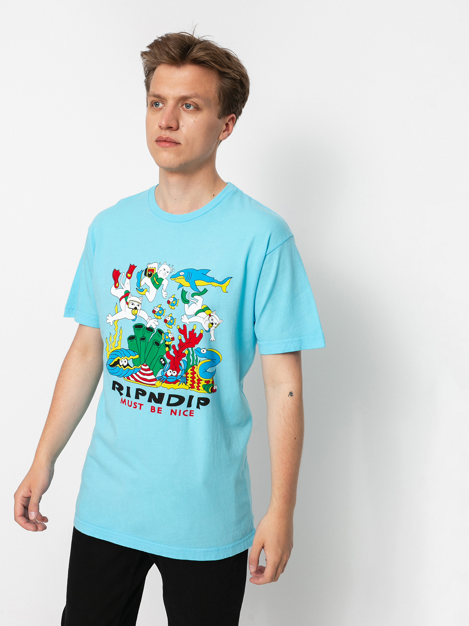 T-shirt RipNDip Under The Sea (baby blue)