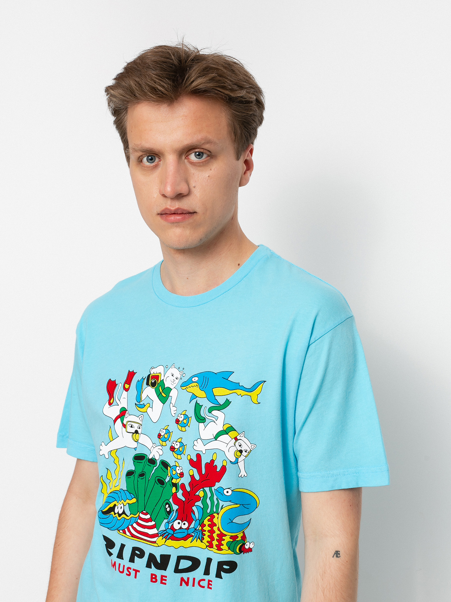 T-shirt RipNDip Under The Sea (baby blue)