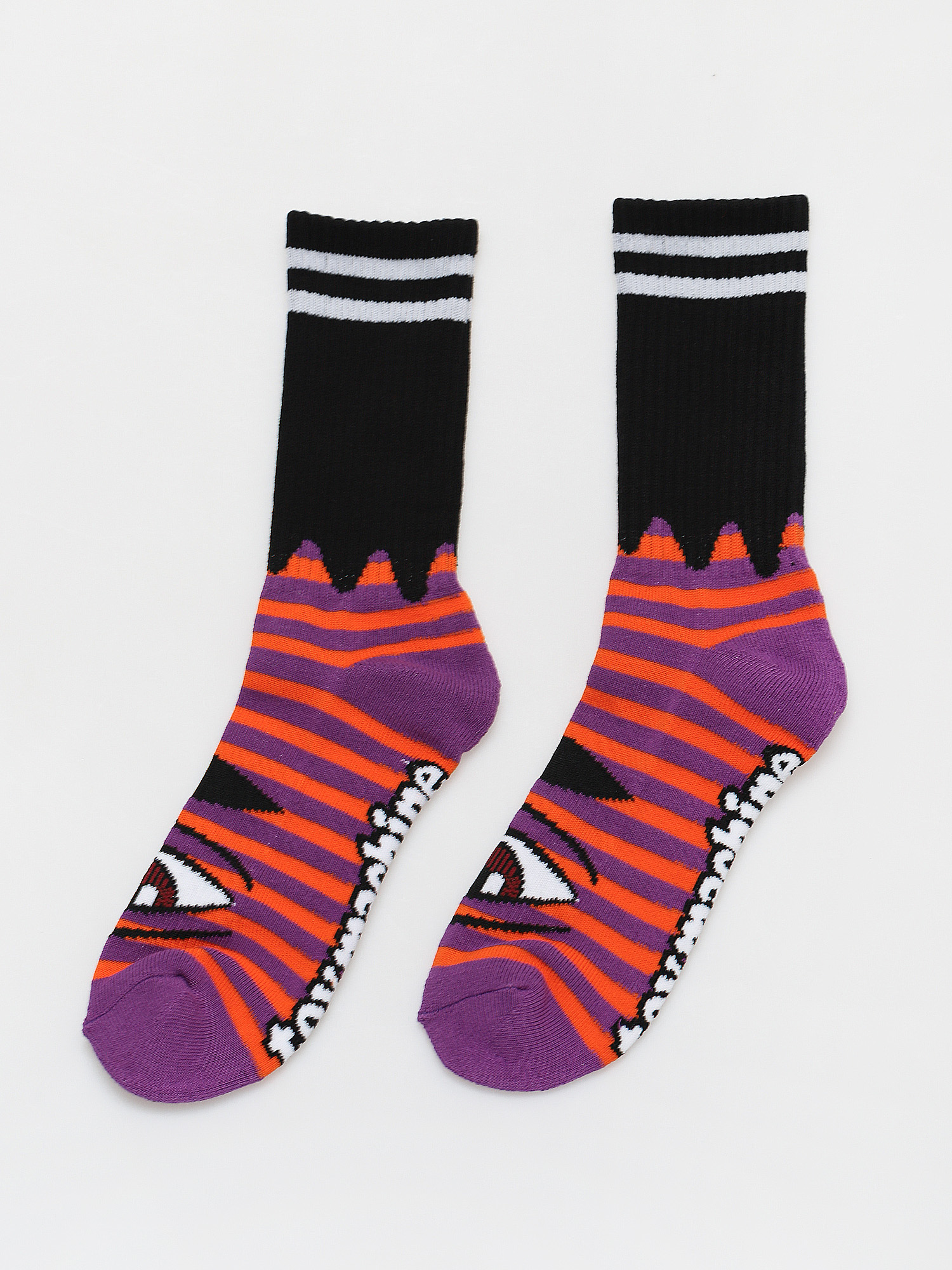 Skarpetki Toy Machine Sect Eye Stripe (purple)