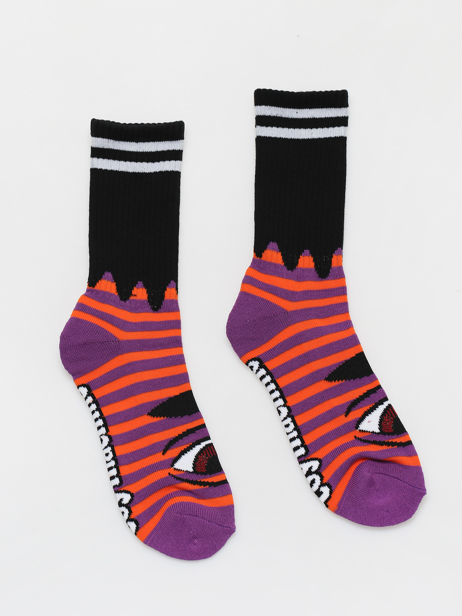 Skarpetki Toy Machine Sect Eye Stripe (purple)
