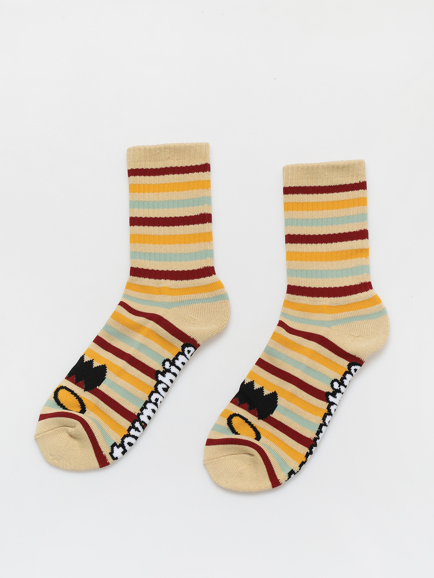 Skarpetki Toy Machine Monster Face Mini Stripe (assorted)