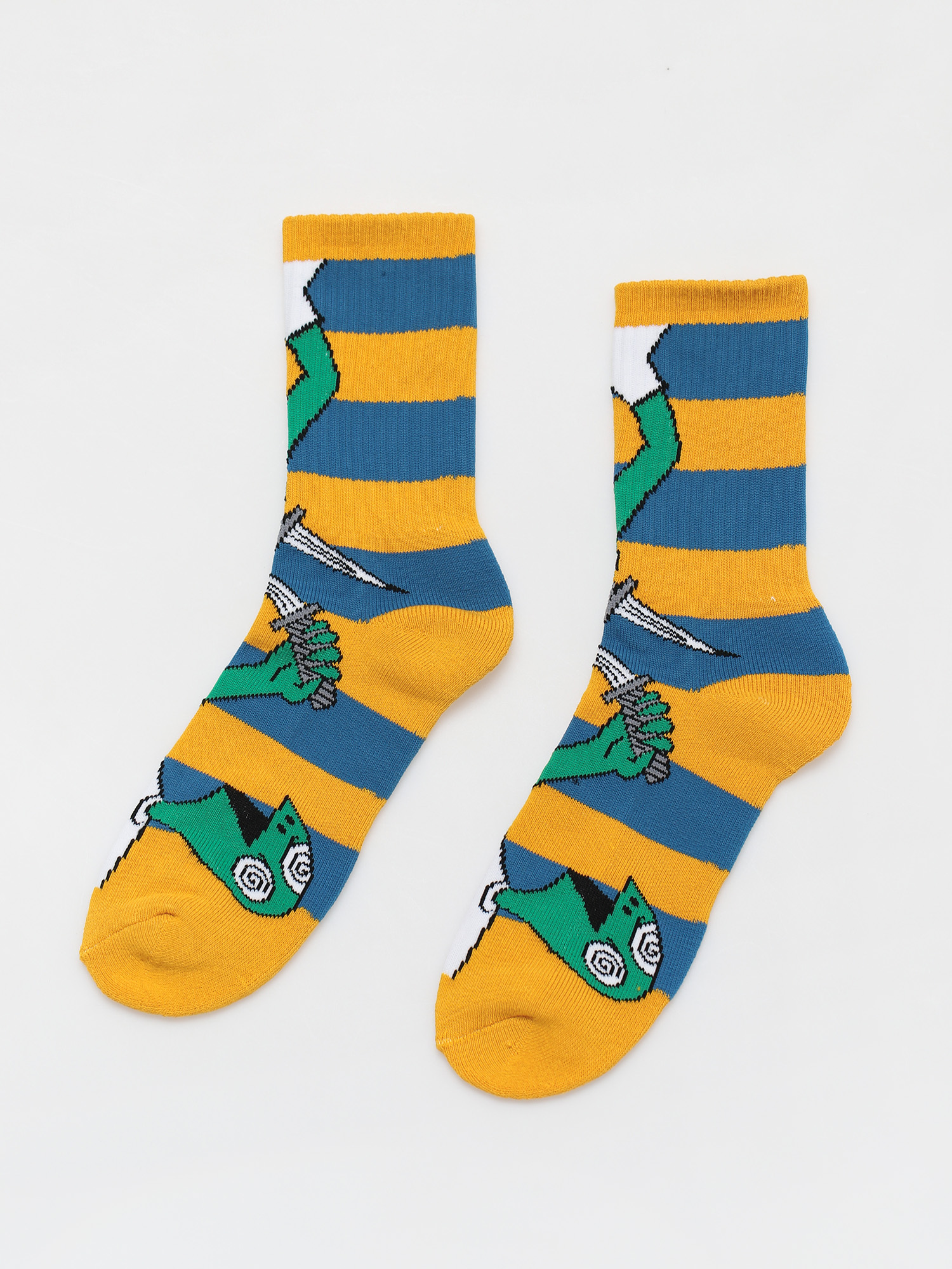 Skarpetki Toy Machine Kill Art (navy/yellow)