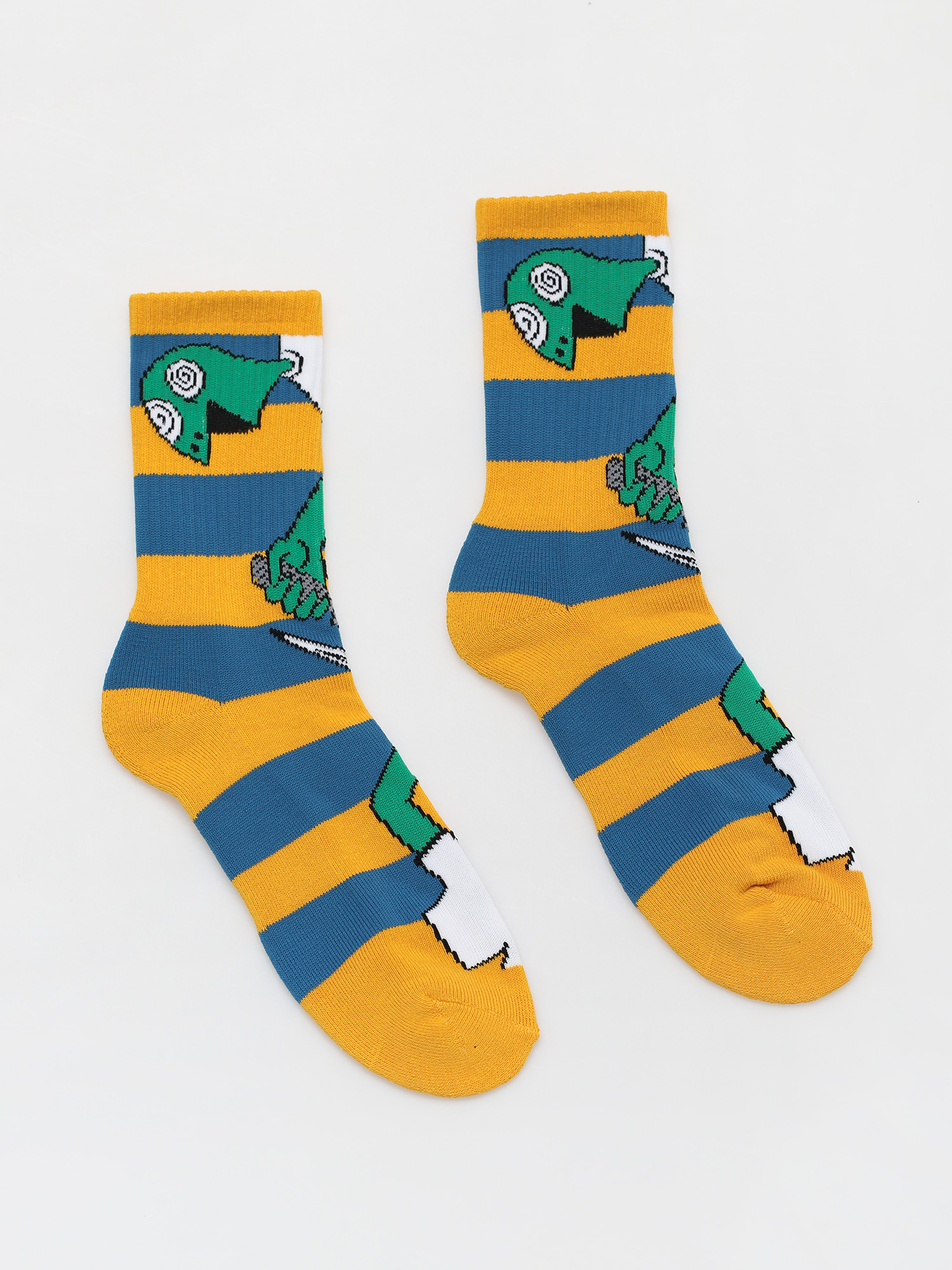 Skarpetki Toy Machine Kill Art (navy/yellow)