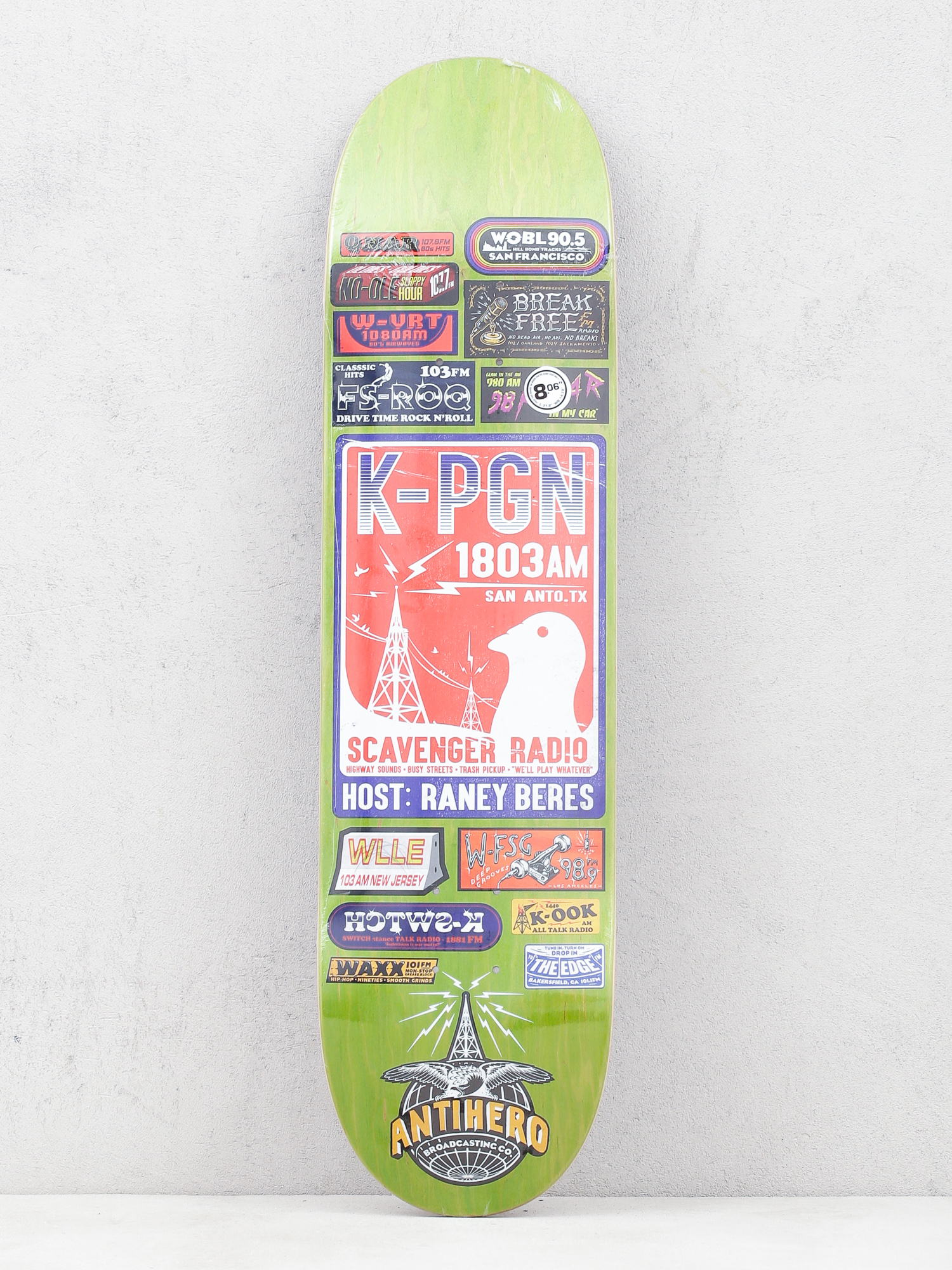 Deck Antihero Raney Broadcasting (green)