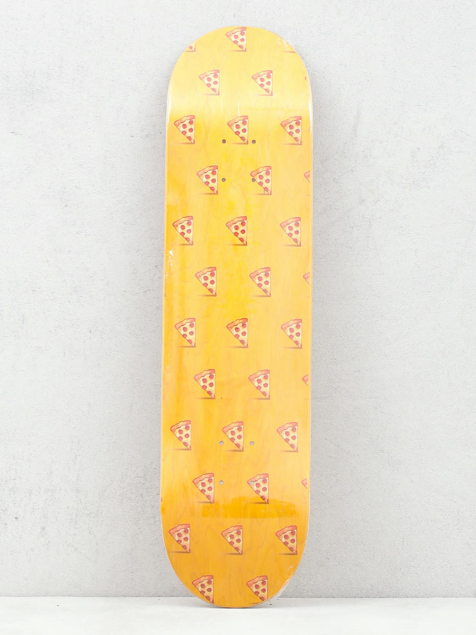 Deck Pizza Skateboards Emoji Pattern (orange)