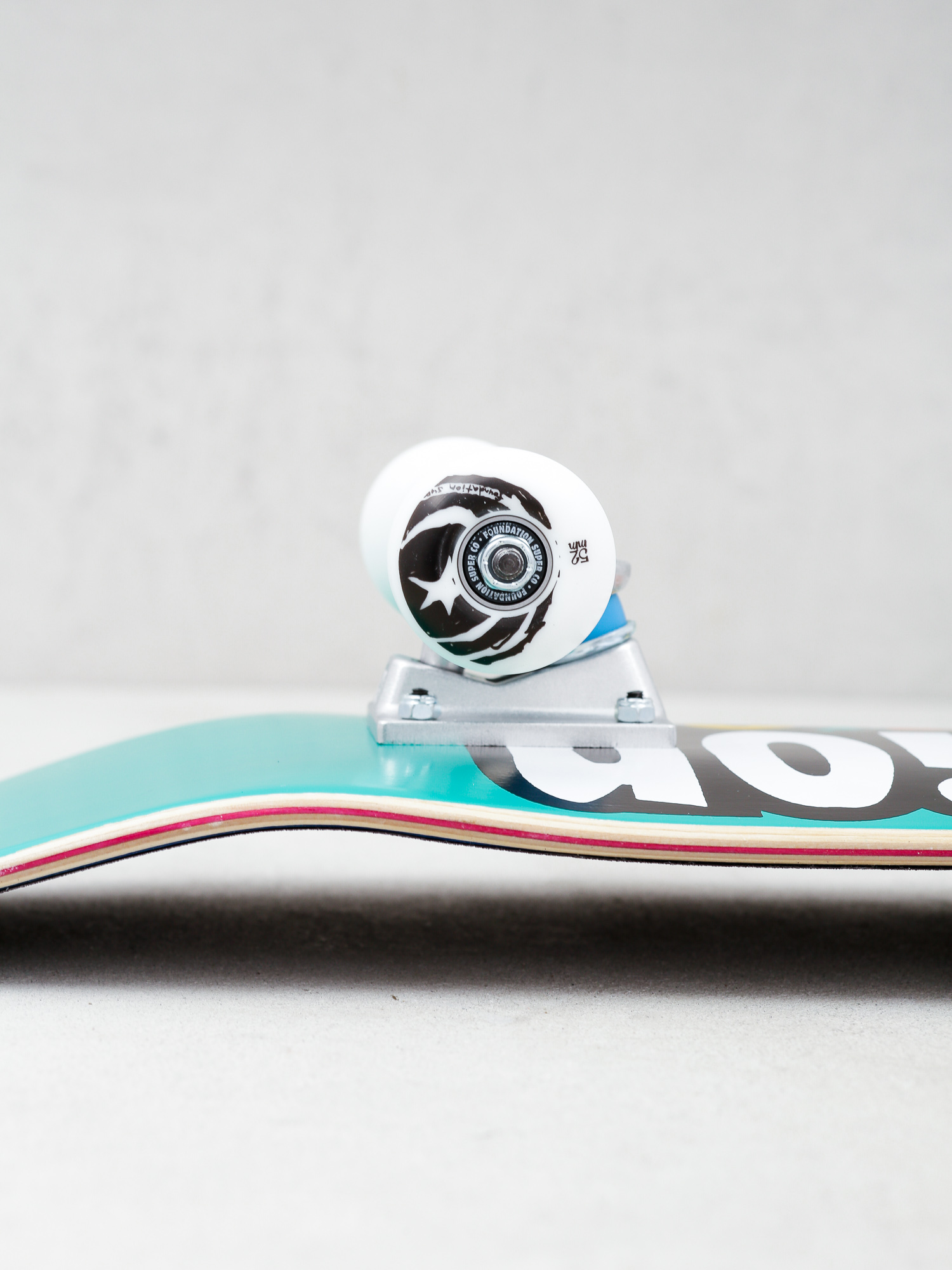 Deskorolka Foundation Star (teal)