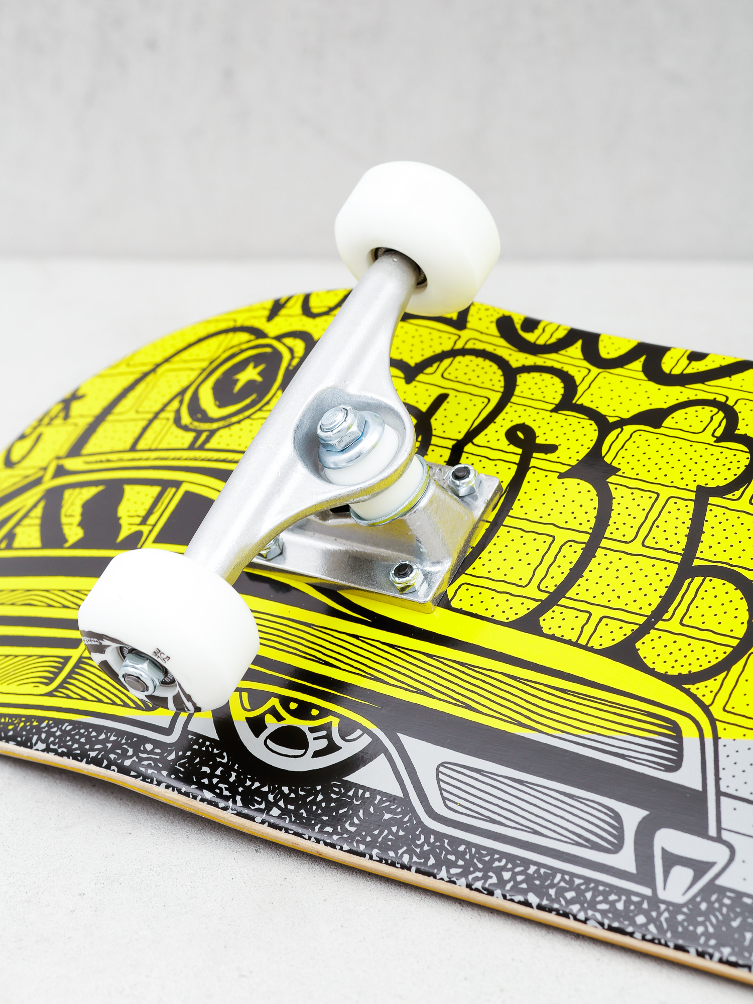 Deskorolka Foundation Mike Giant Push (yellow/grey)