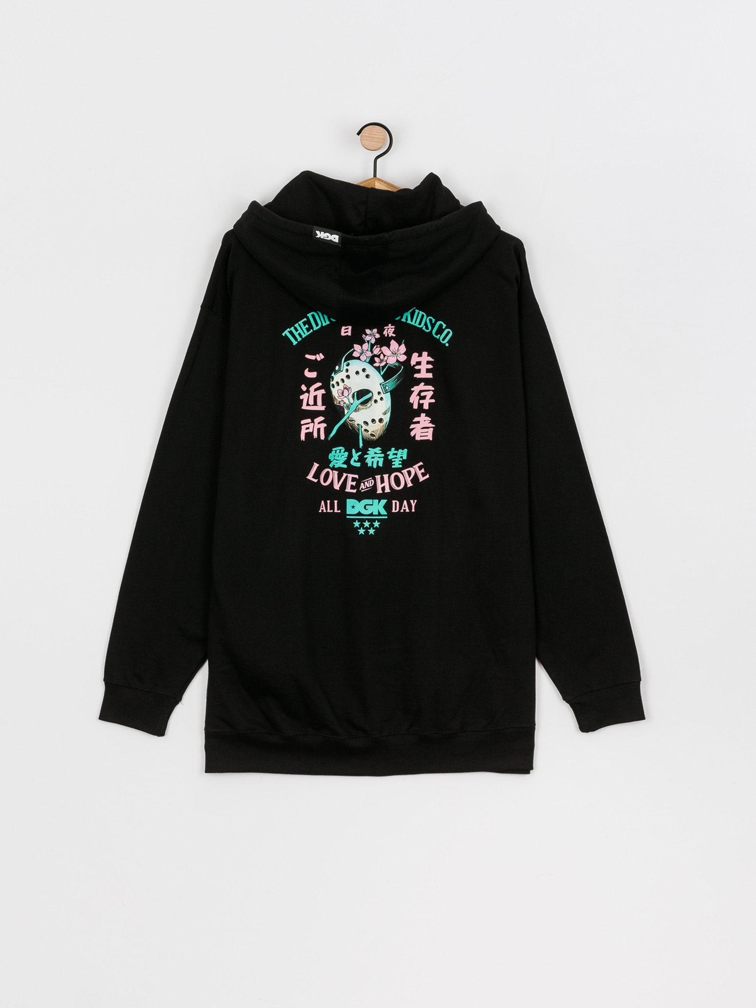 Bluza z kapturem DGK Blossom HD (black)