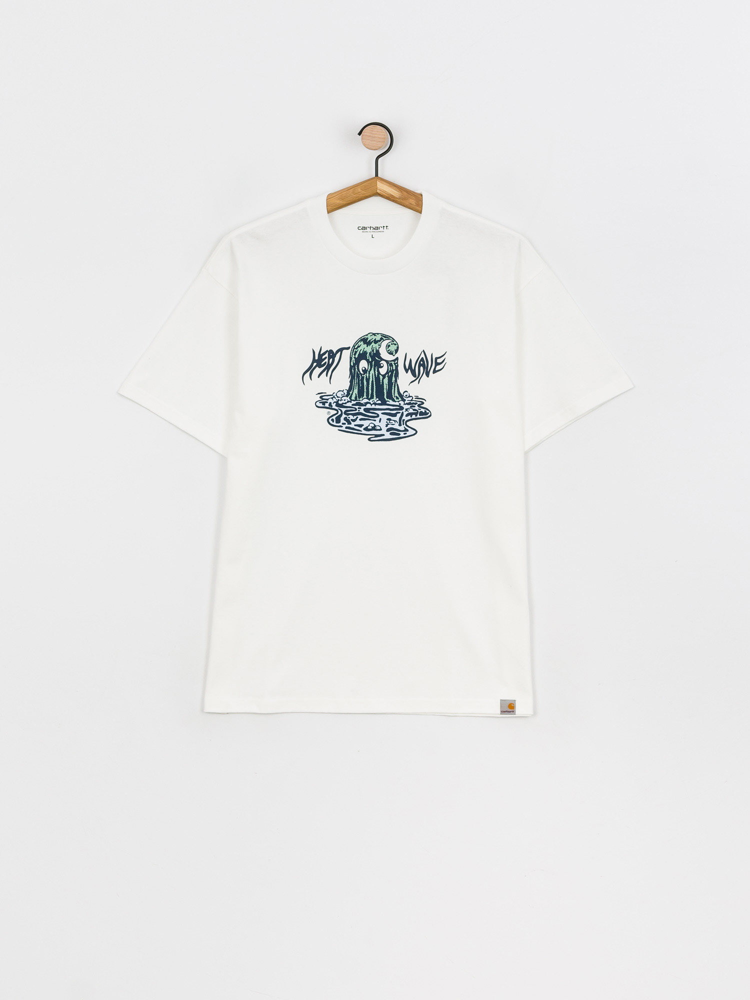 T-shirt Carhartt WIP Heat Wave (white)