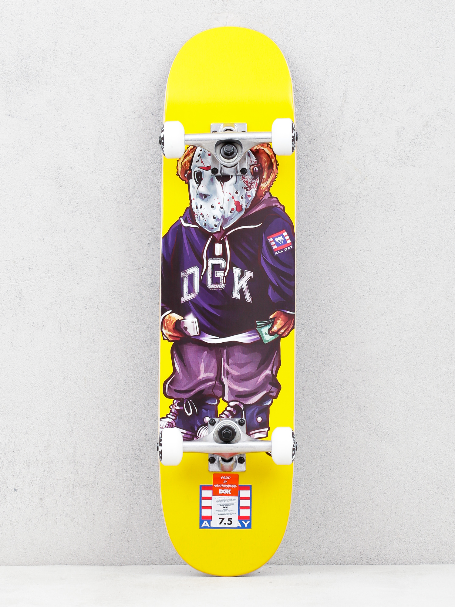 Deskorolka DGK The Plug (yellow)