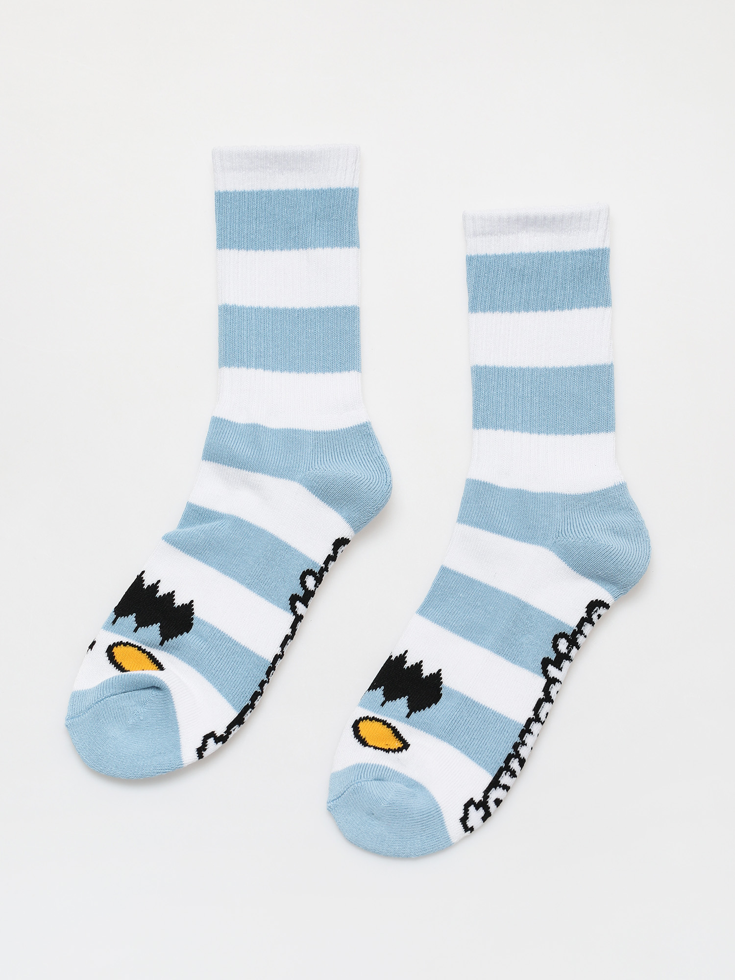 Skarpetki Toy Machine Monster Big Stripe (light blue)