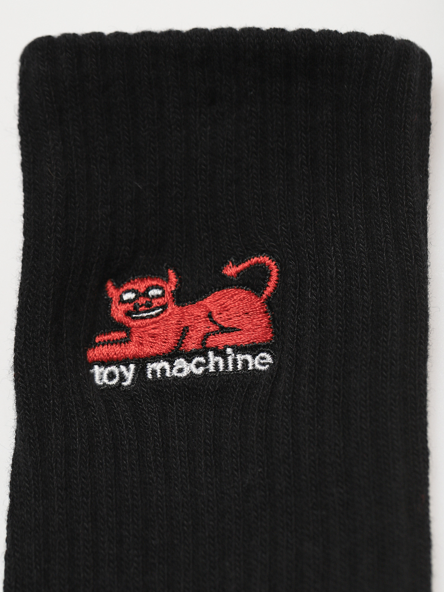 Skarpetki Toy Machine Devil Cat (black)