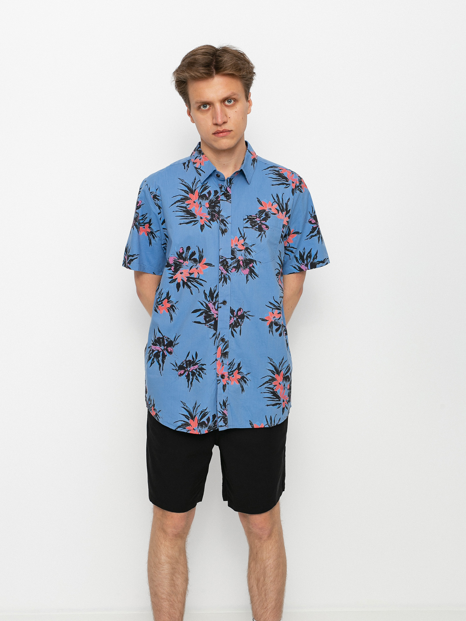 Koszula Volcom Floral With Cheese (ballpoint blue)