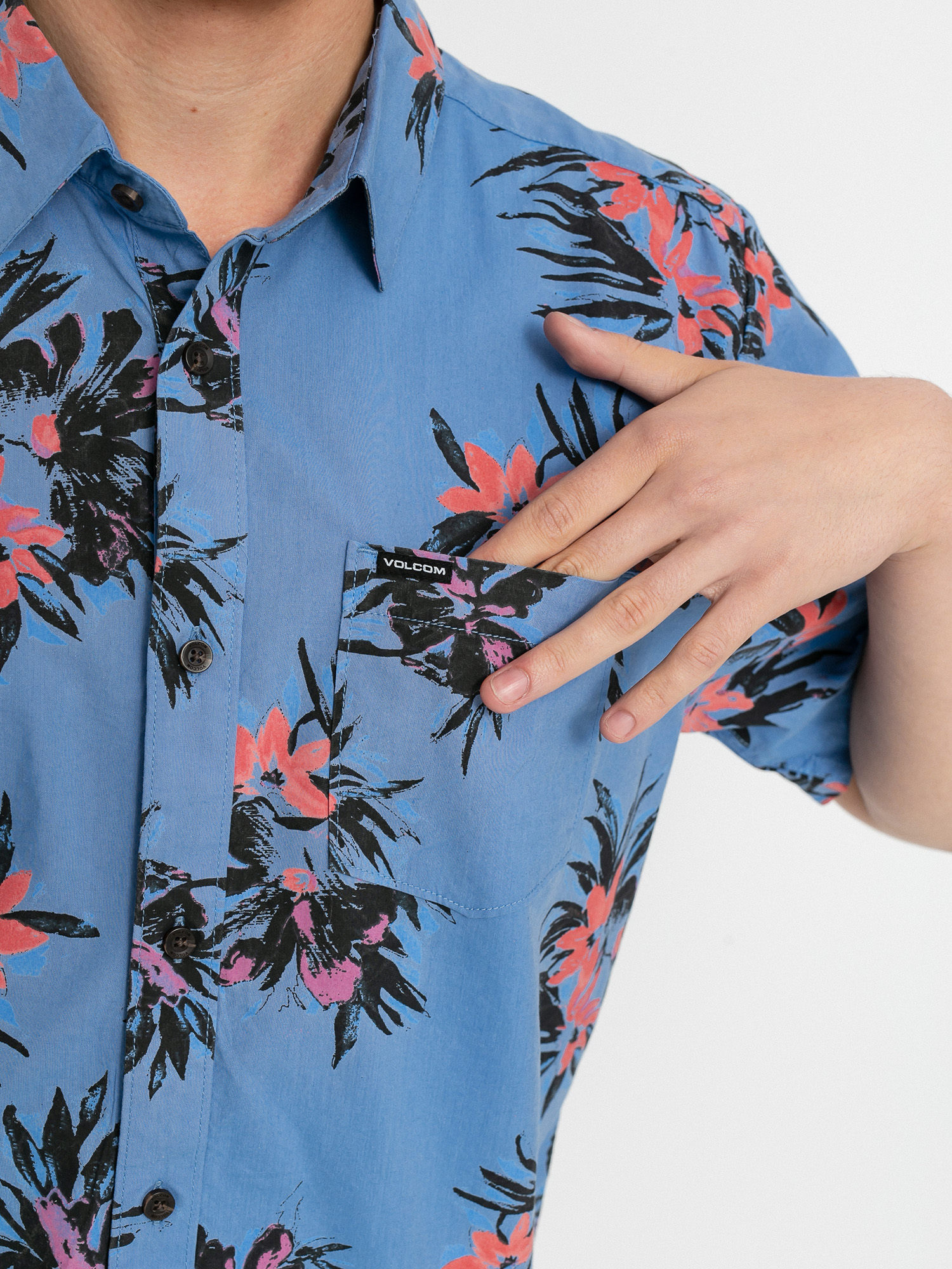 Koszula Volcom Floral With Cheese (ballpoint blue)