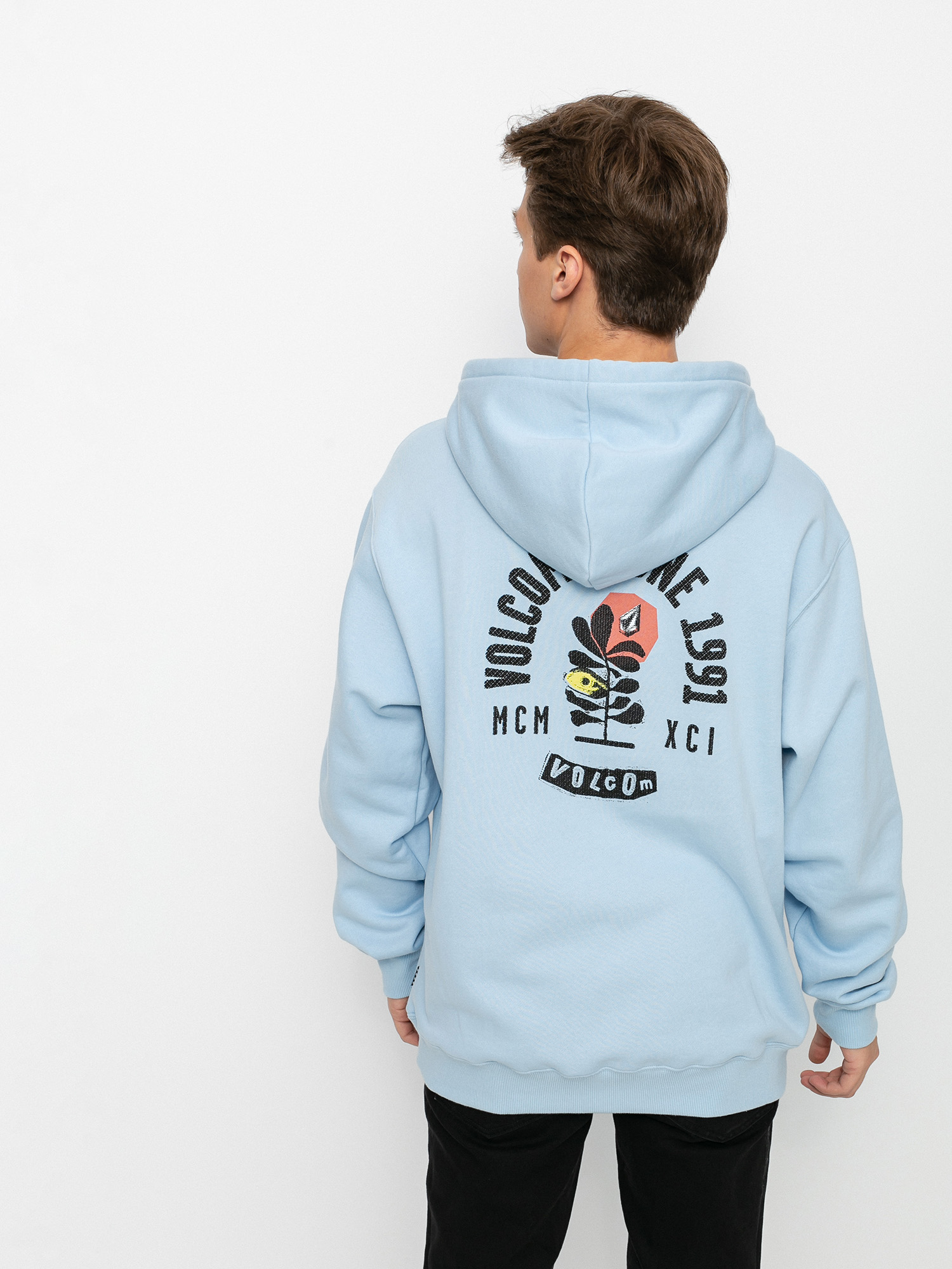 Bluza z kapturem Volcom Stone Supply HD (aether blue)