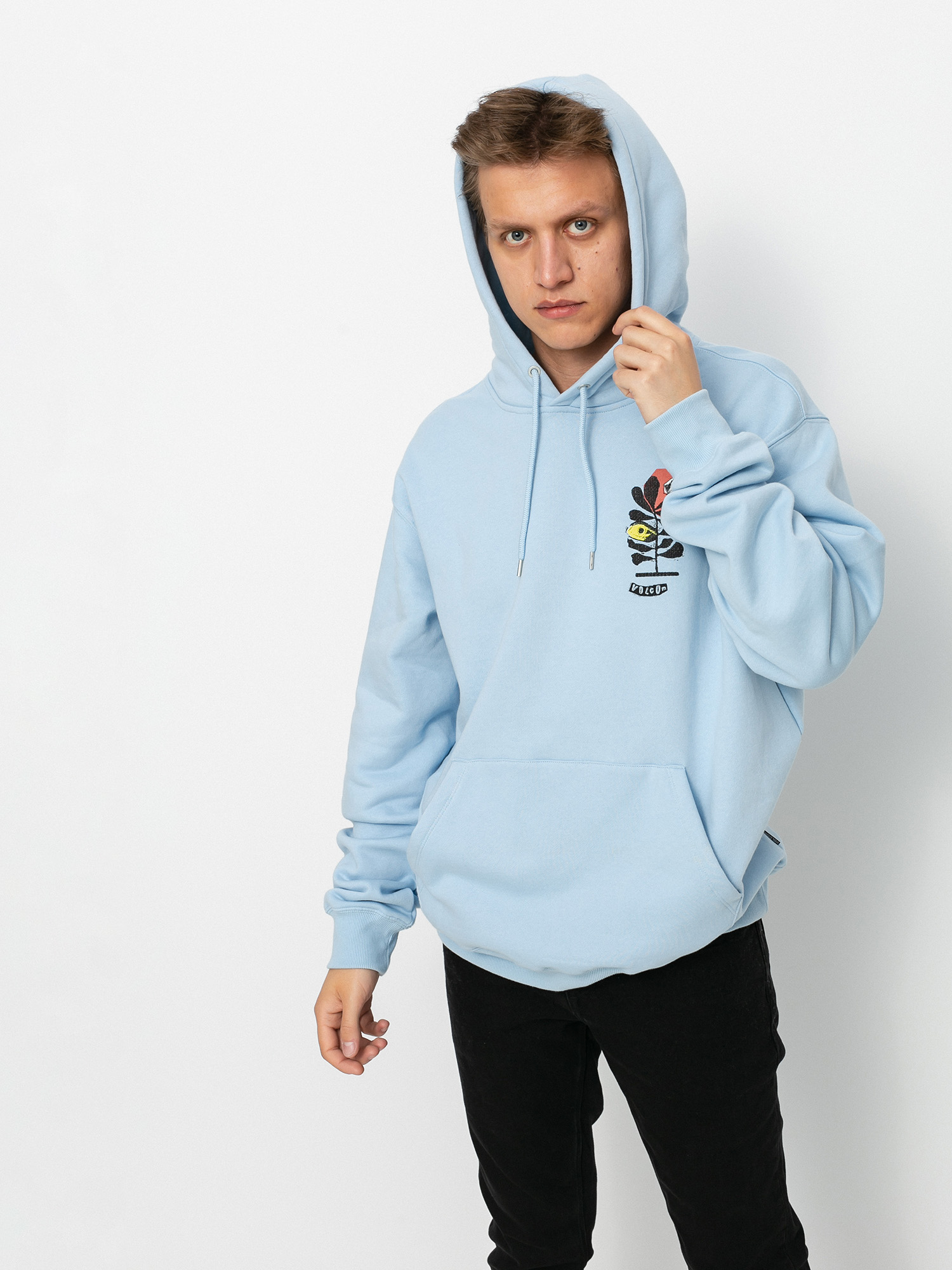 Bluza z kapturem Volcom Stone Supply HD (aether blue)