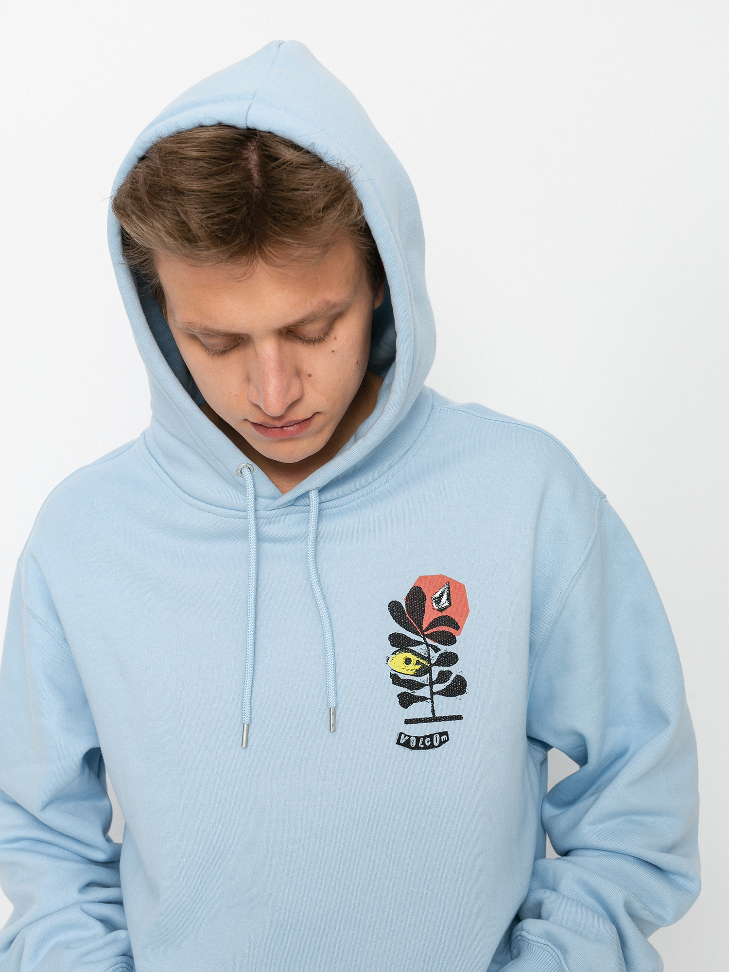 Bluza z kapturem Volcom Stone Supply HD (aether blue)
