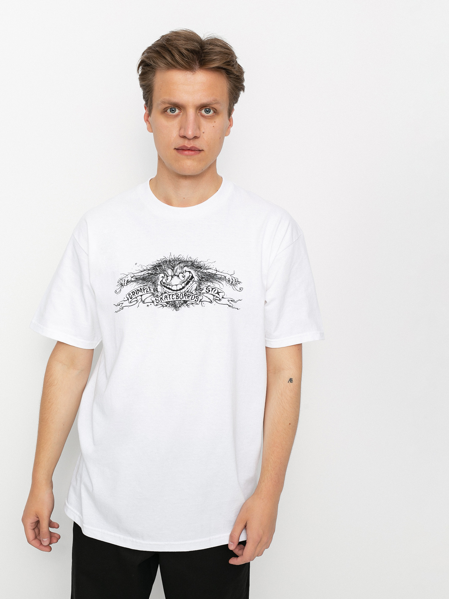 T-shirt Antihero Grimple Eagle (white/black)