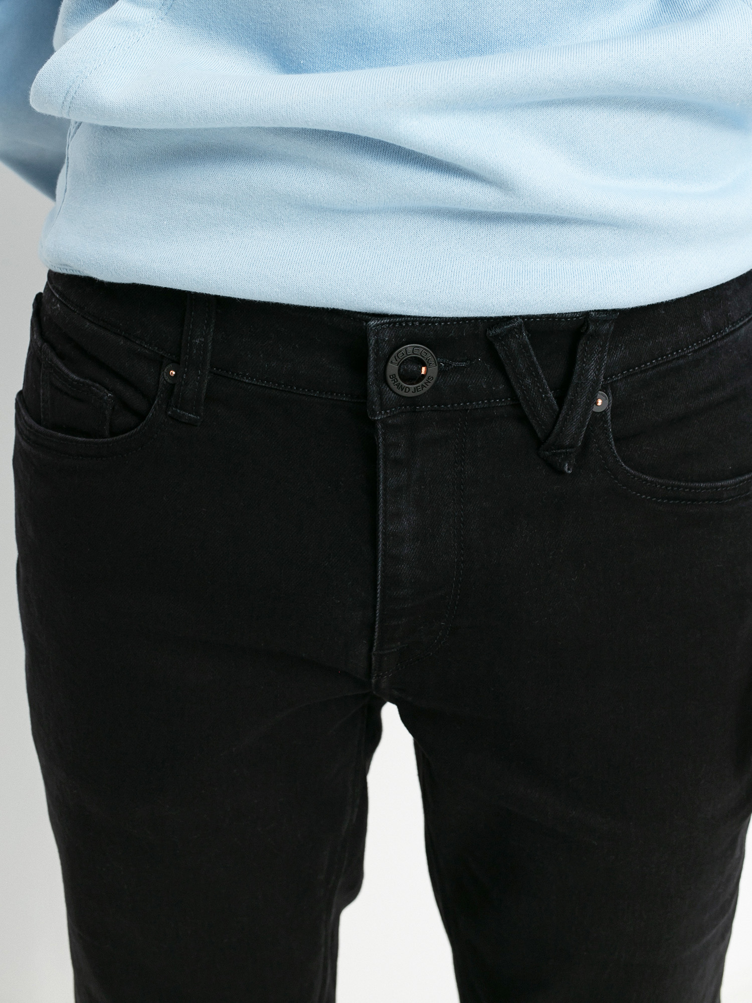 Spodnie Volcom Vorta Denim (bko)