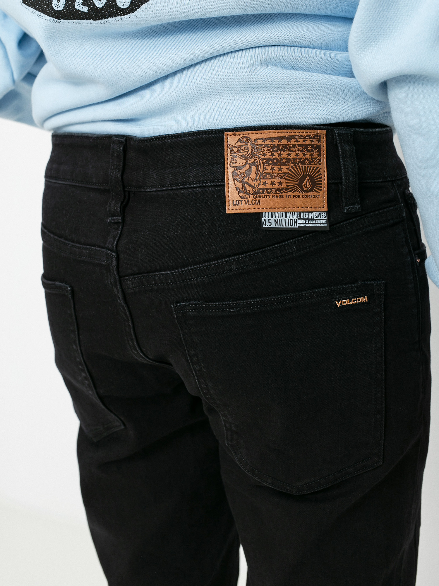 Spodnie Volcom Vorta Denim (bko)