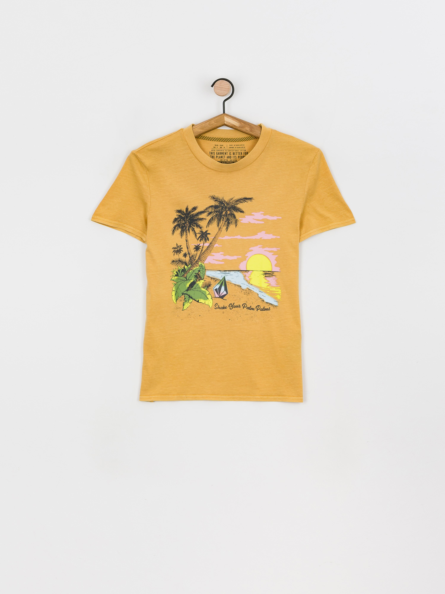 T-shirt Volcom Lock It Up Wmn (dust gold)