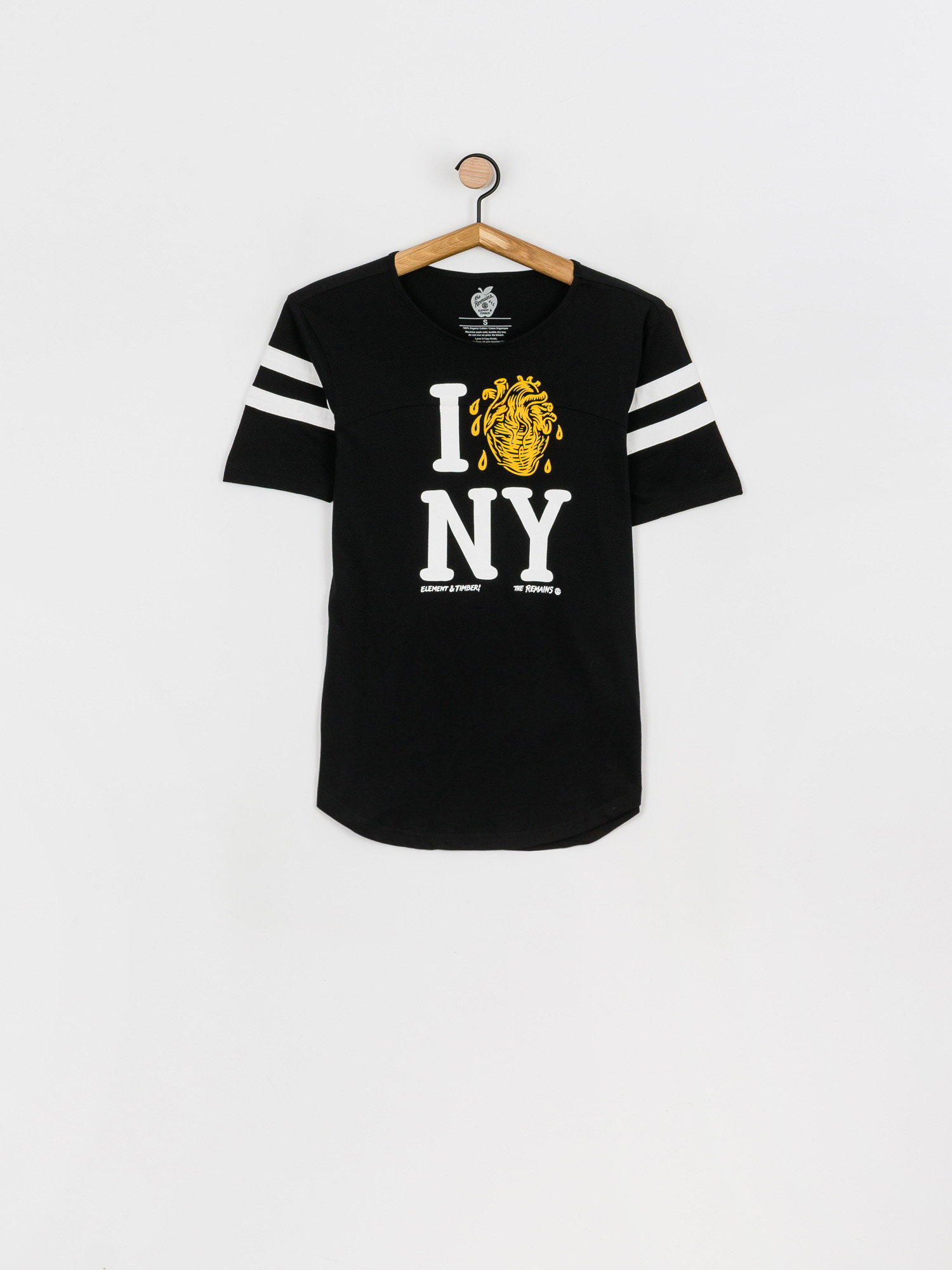 T-shirt Element I Heart Football Wmn (black)