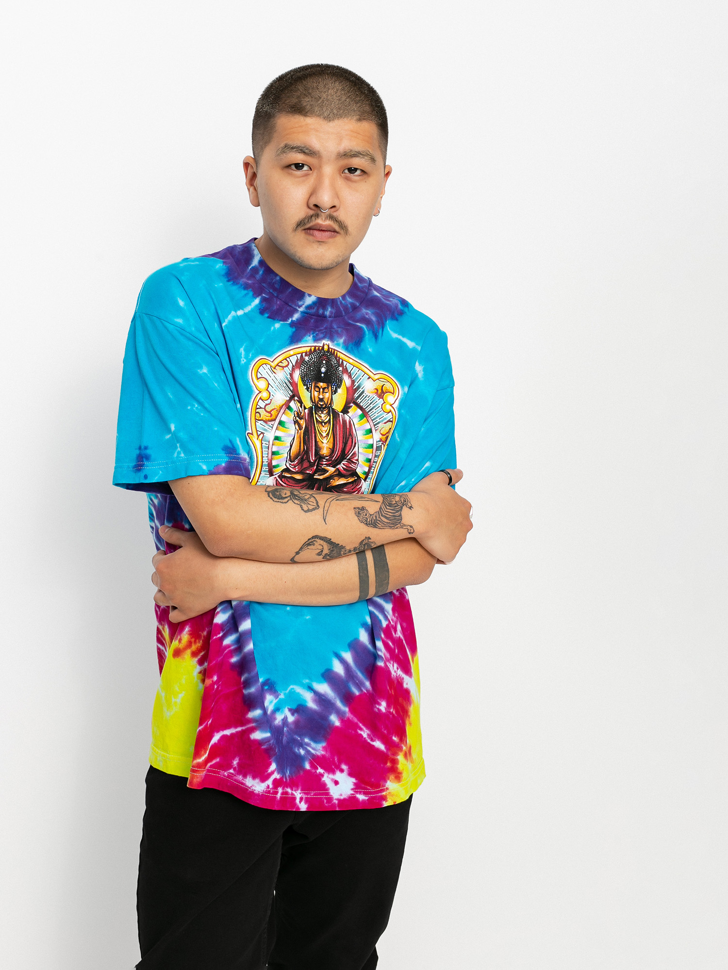T-shirt DGK Buddha (tie dye)