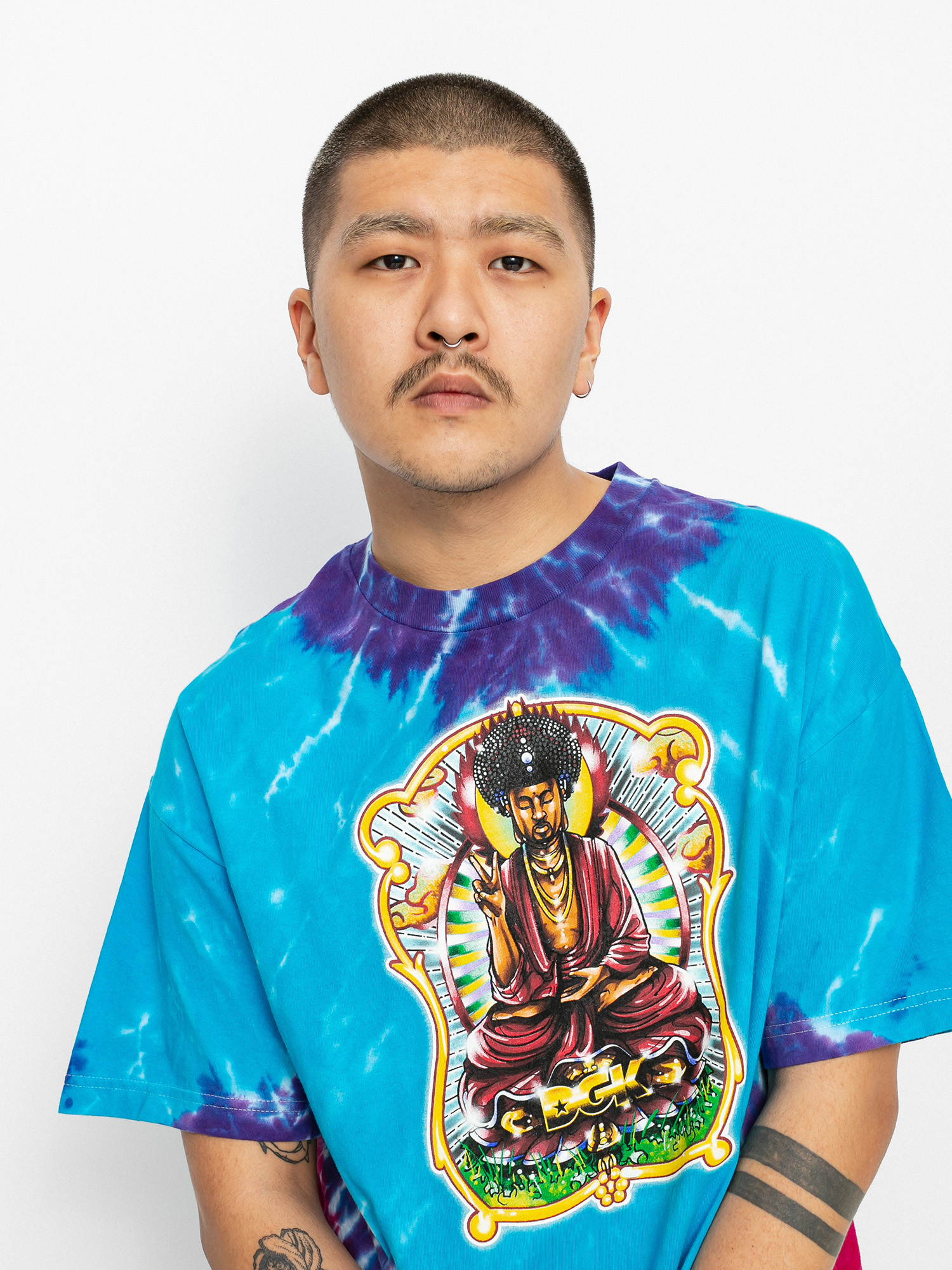 T-shirt DGK Buddha (tie dye)