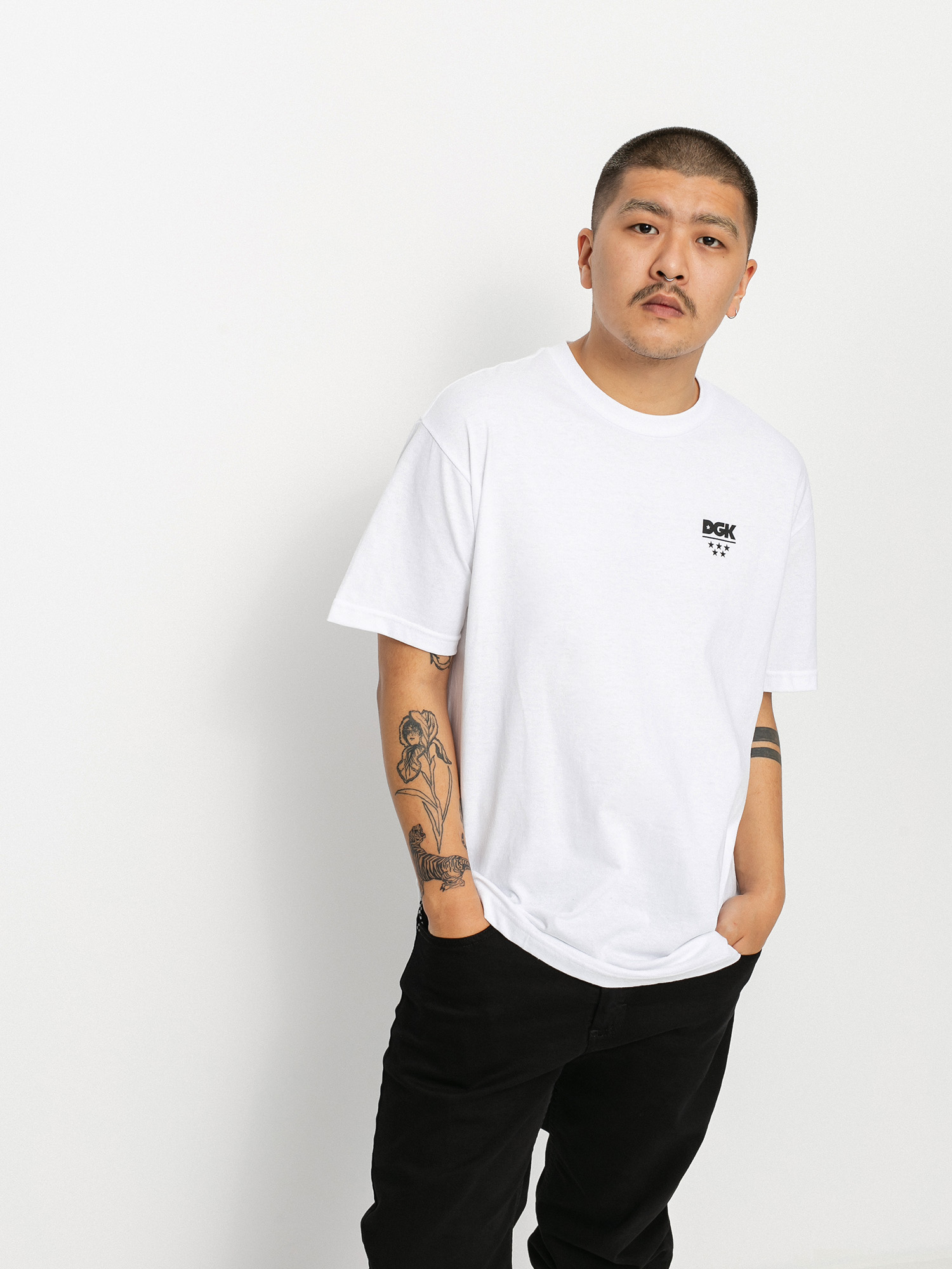 T-shirt DGK All Star Mini Logo (white)