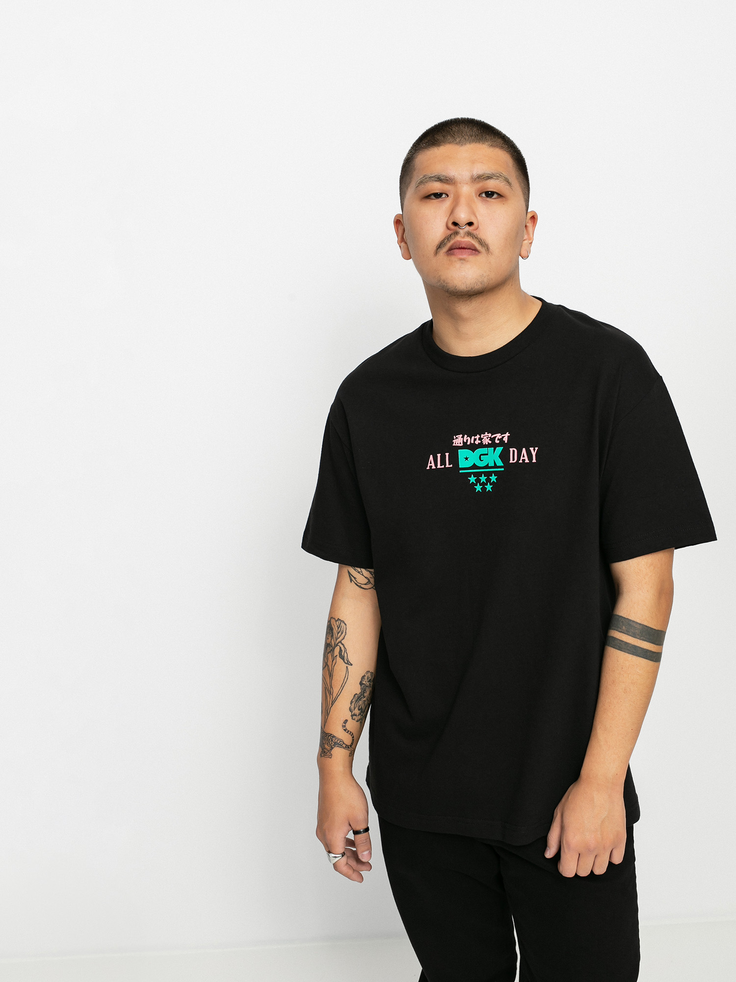 T-shirt DGK Blossom (black)
