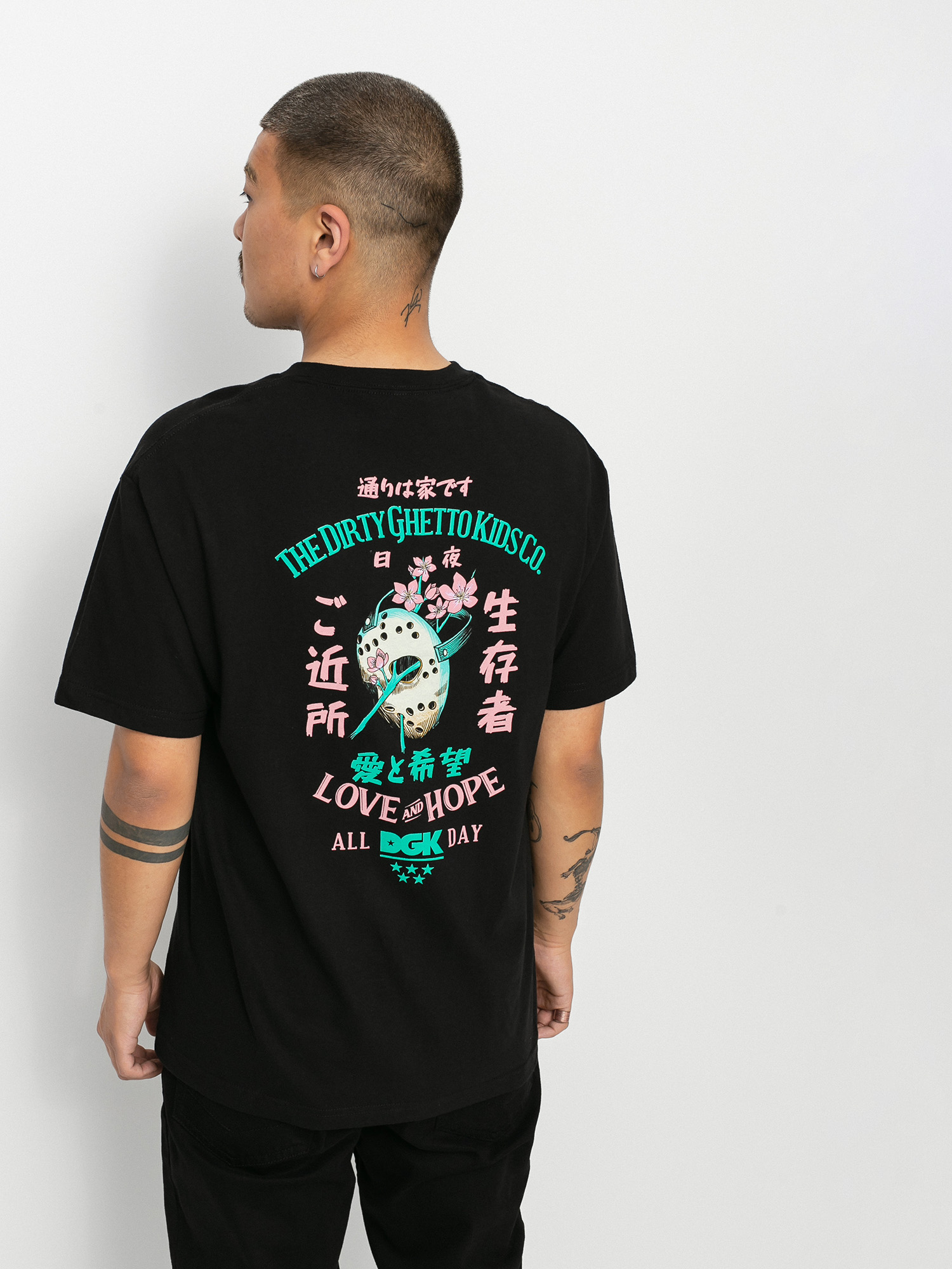 T-shirt DGK Blossom (black)