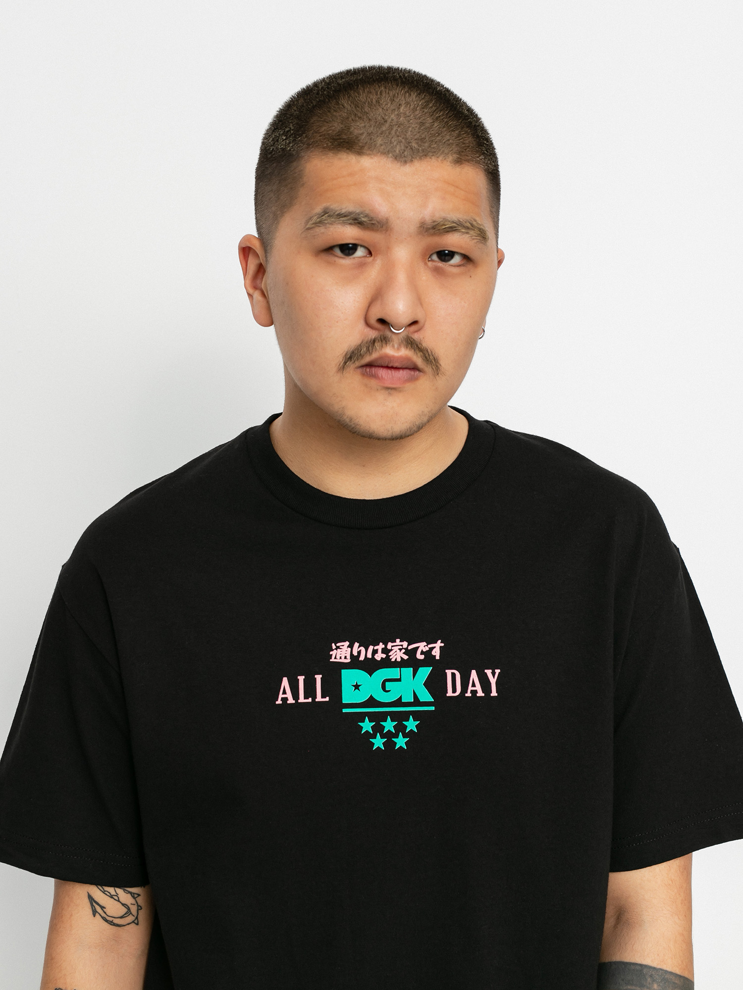 T-shirt DGK Blossom (black)