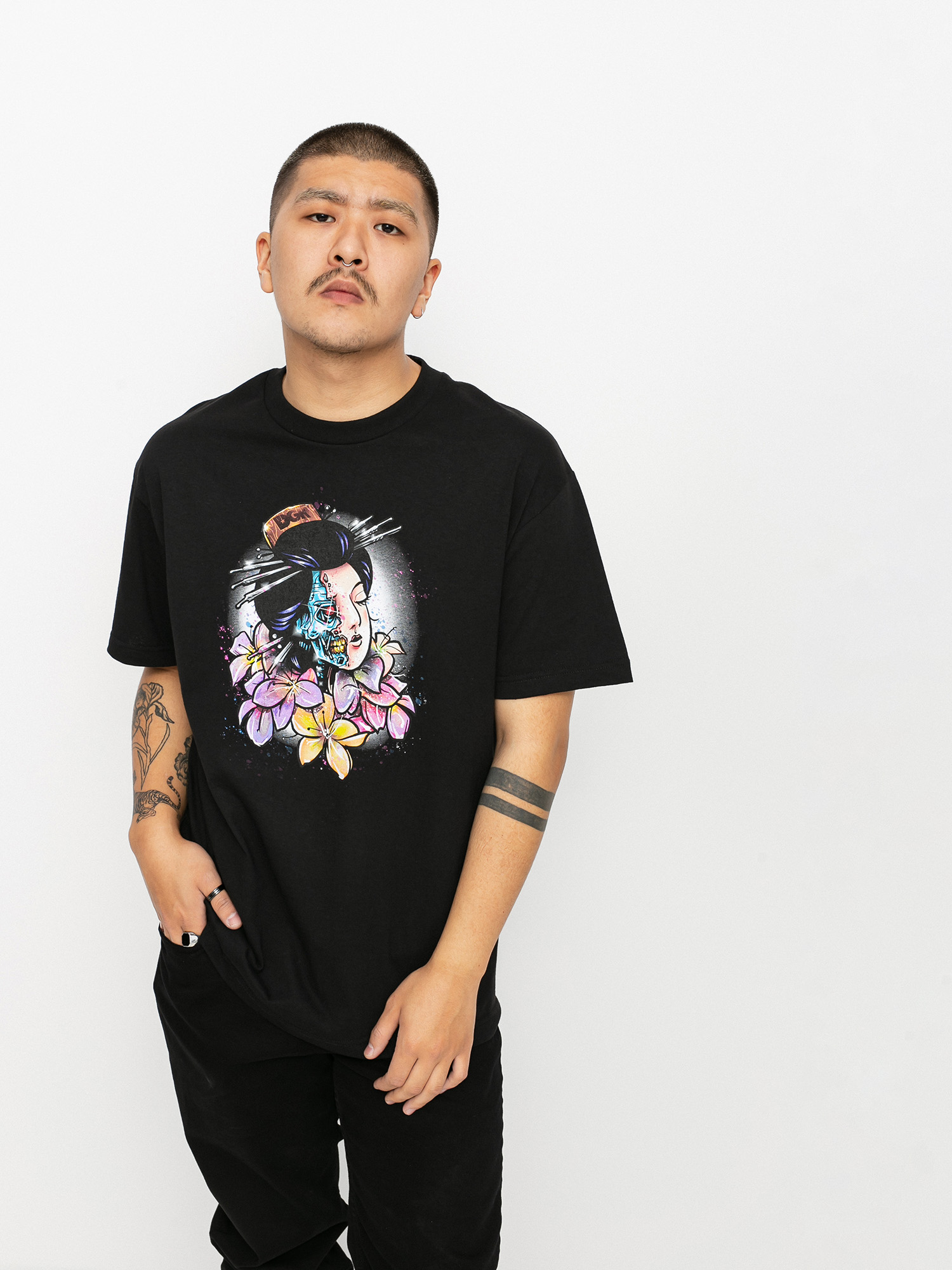 T-shirt DGK Geisha (black)