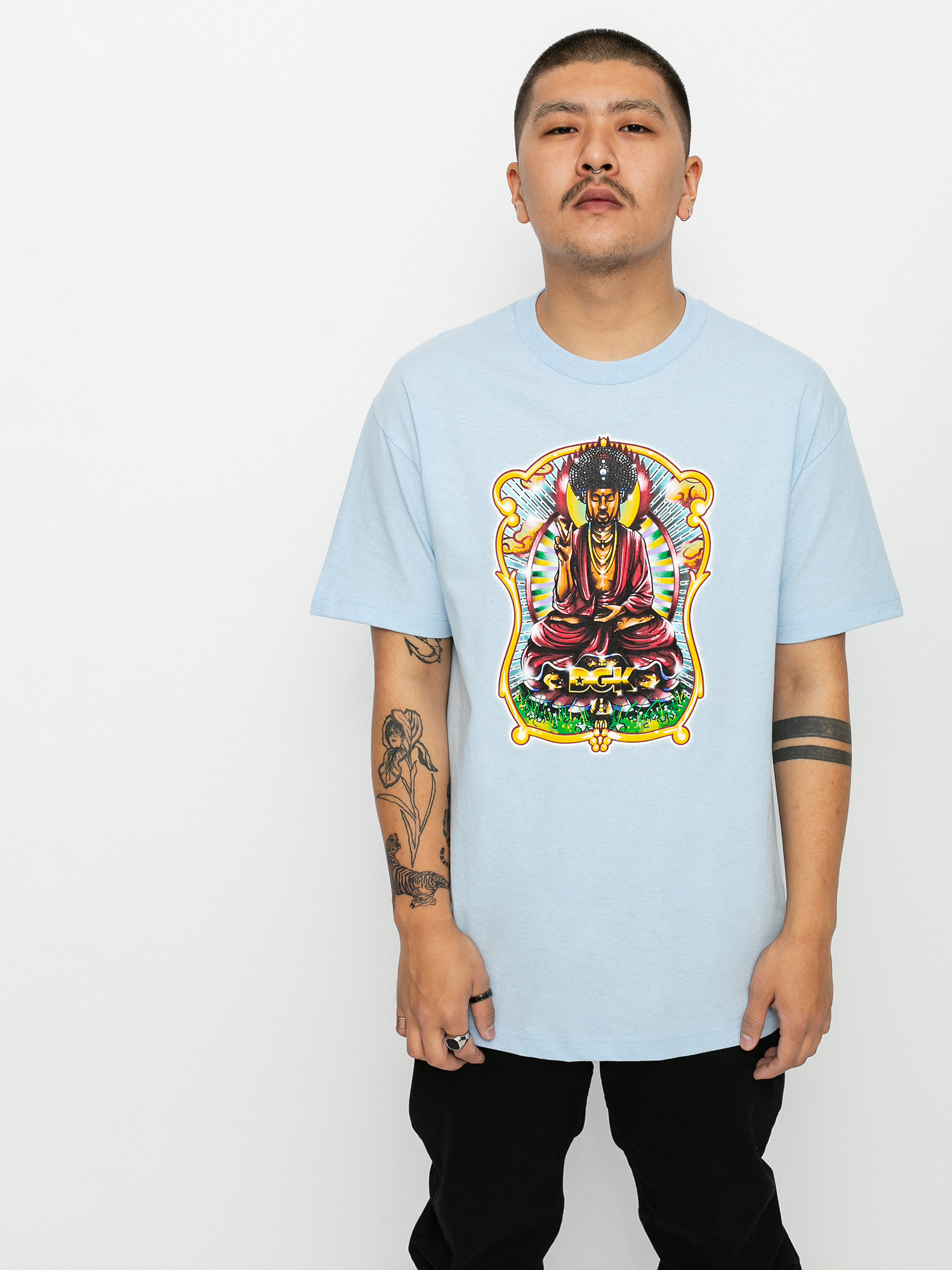 T-shirt DGK Buddha (powder blue)