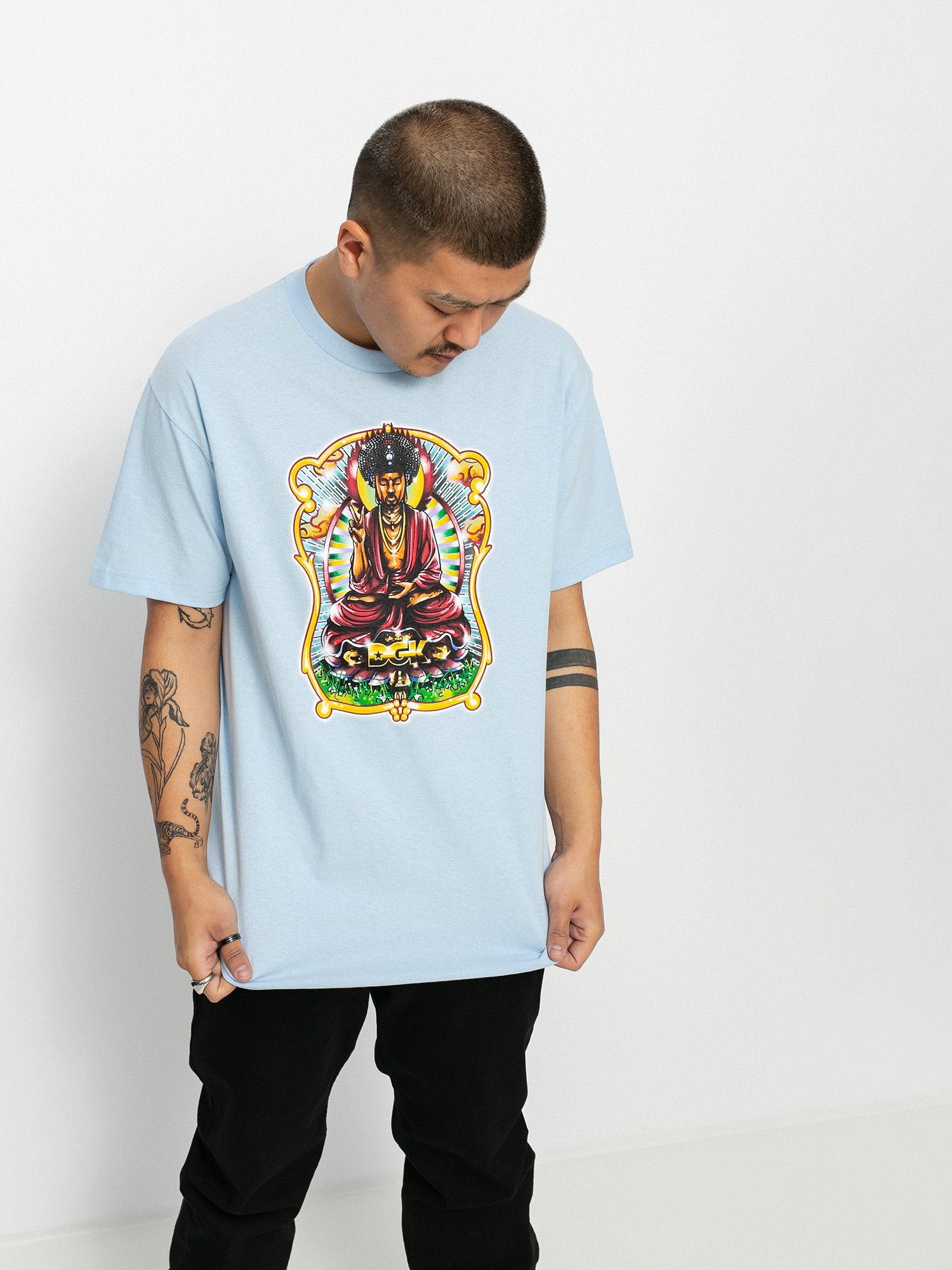 T-shirt DGK Buddha (powder blue)