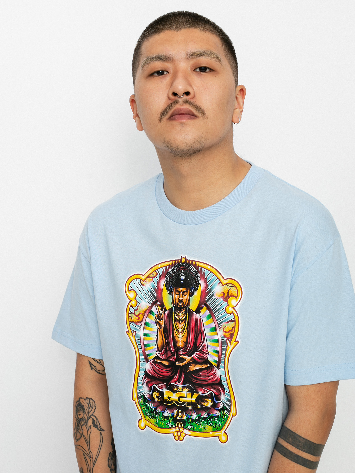 T-shirt DGK Buddha (powder blue)