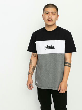 T-shirt Elade Colour Block 2 (black/white/grey)