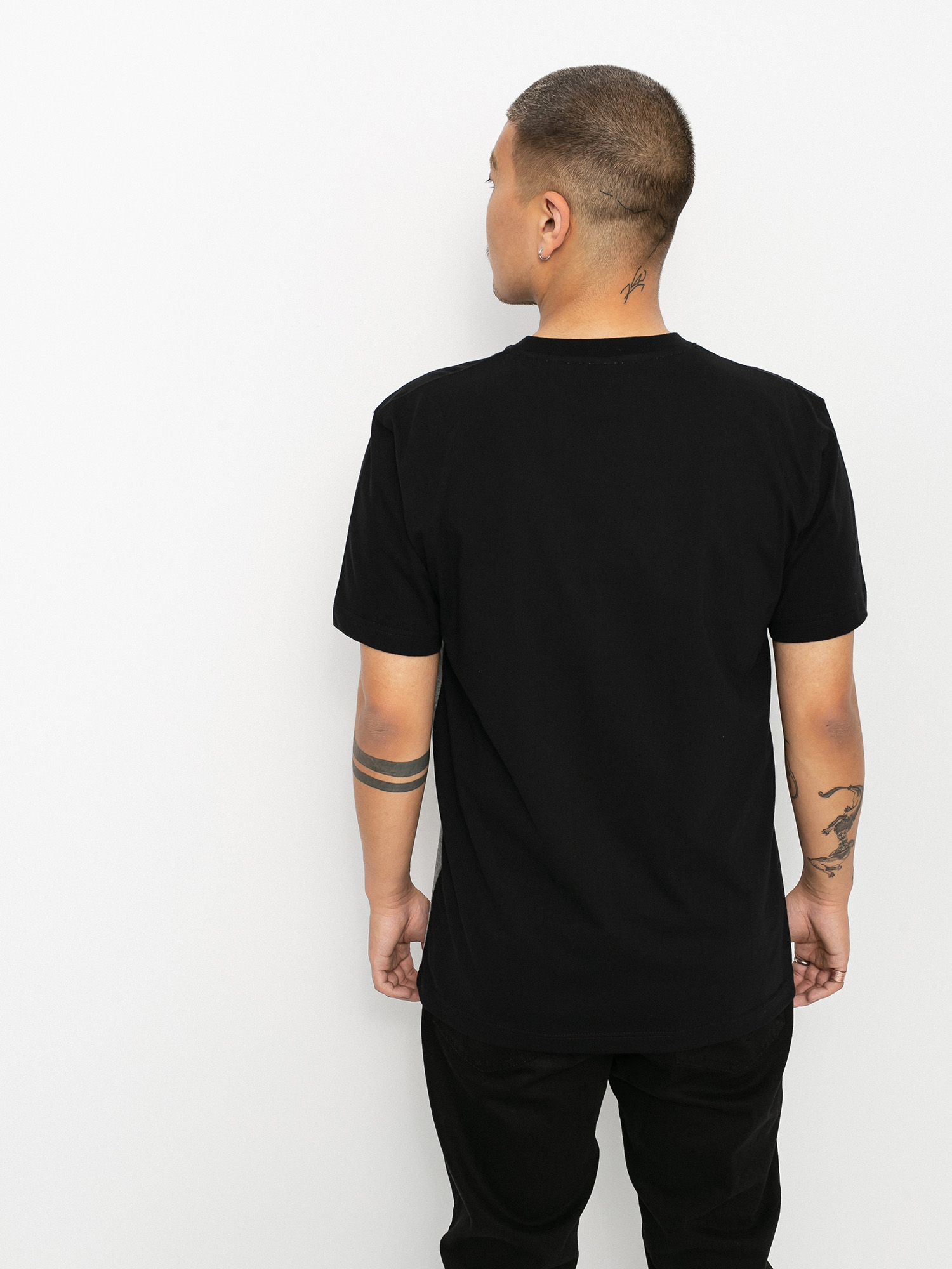 T-shirt Elade Colour Block 2 (black/white/grey)