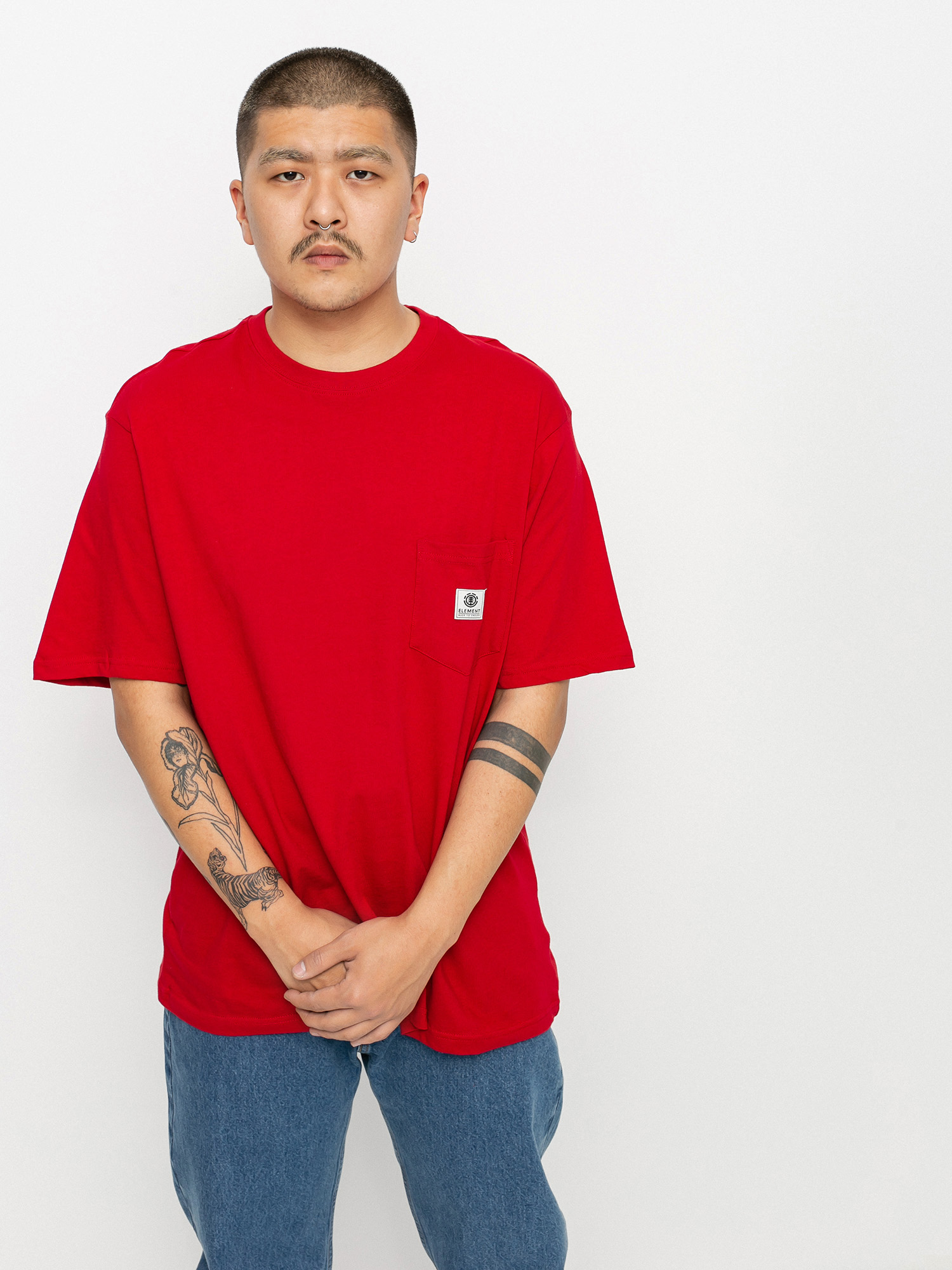 T-shirt Element Basic Pocket Label (chili pepper)