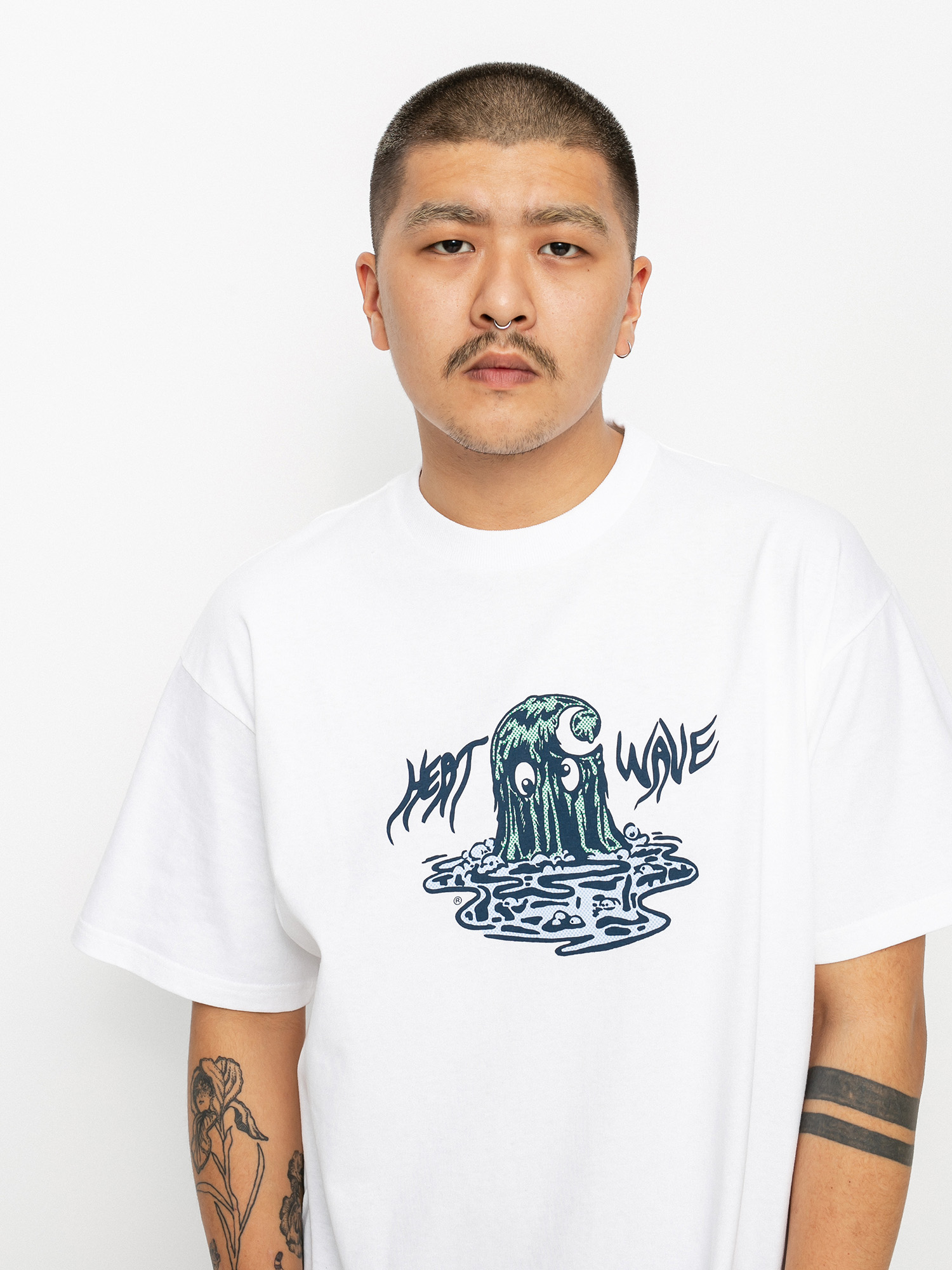 T-shirt Carhartt WIP Heat Wave (white)