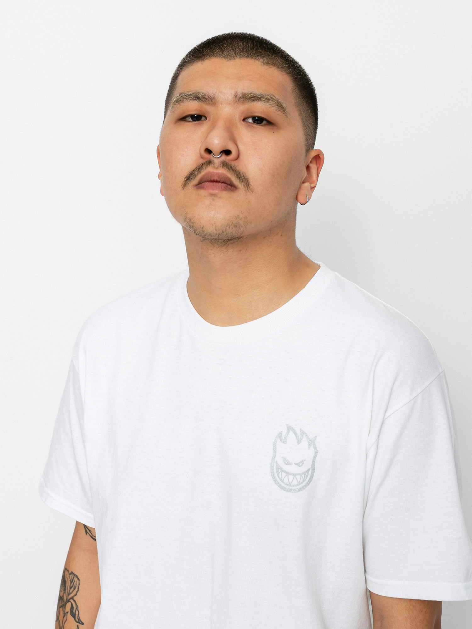 T-shirt Spitfire Lil Big Head (white/silver)