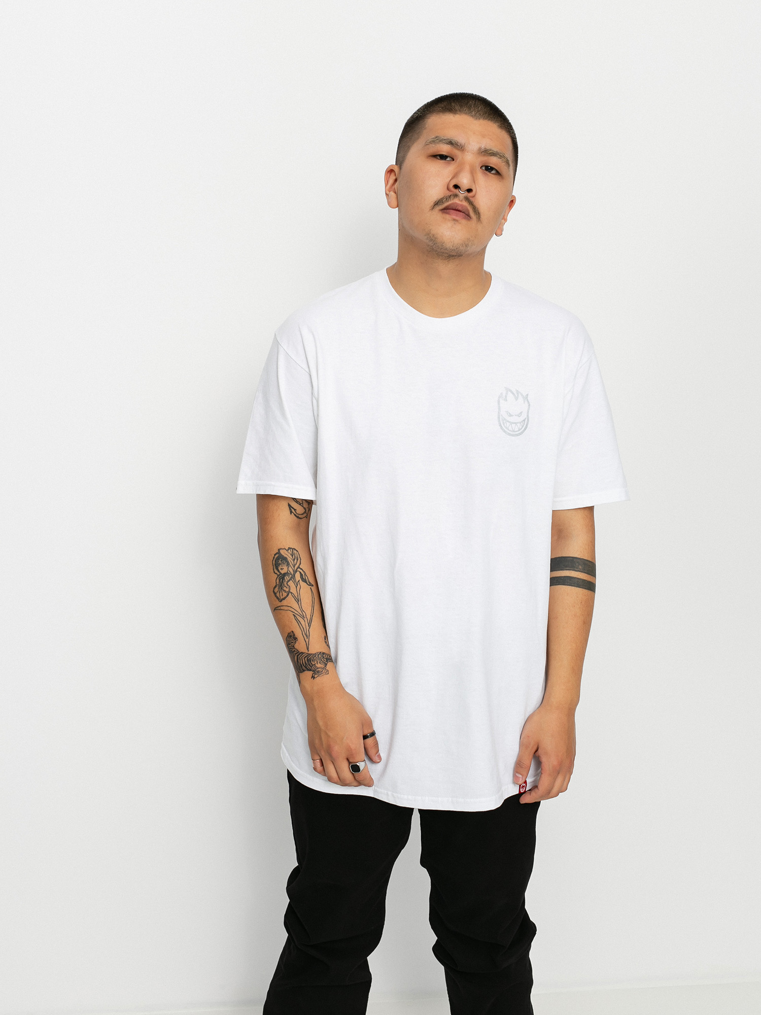 T-shirt Spitfire Lil Big Head (white/silver)