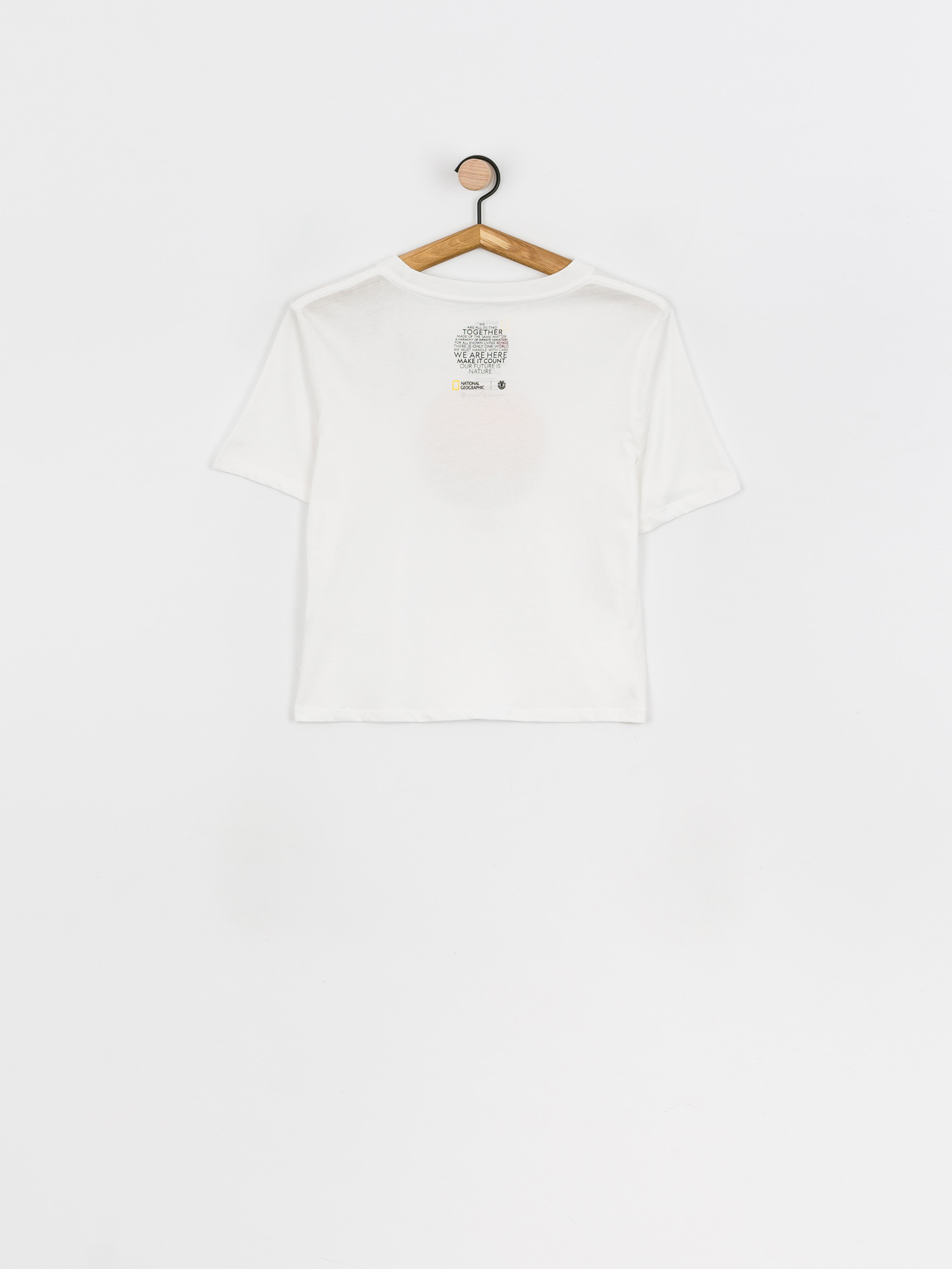 T-shirt Element Nat Geo Crop (white)