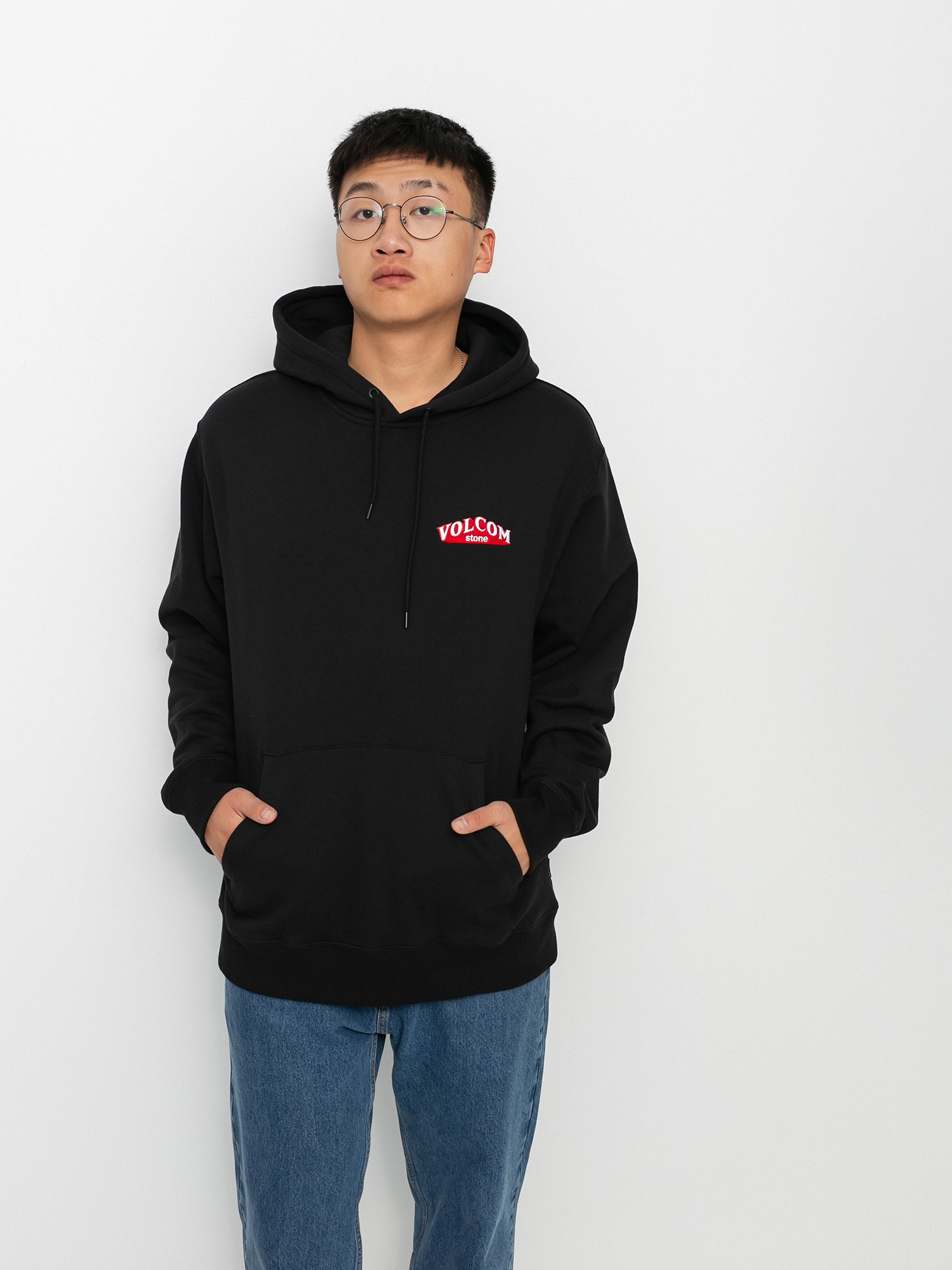 Bluza z kapturem Volcom Stone Supply HD (black)