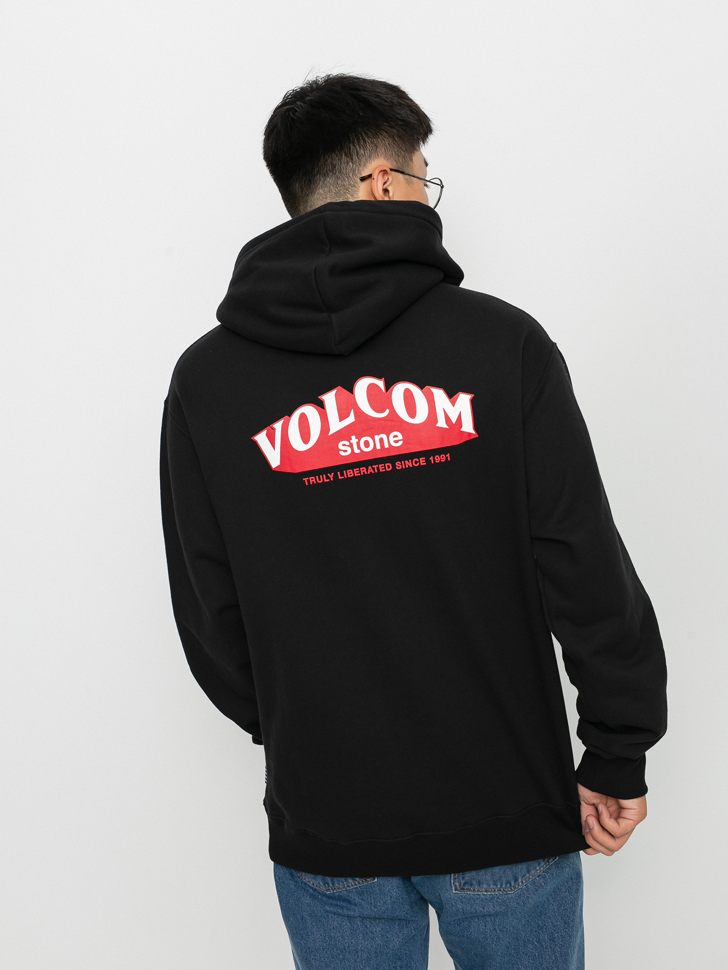 Bluza z kapturem Volcom Stone Supply HD (black)