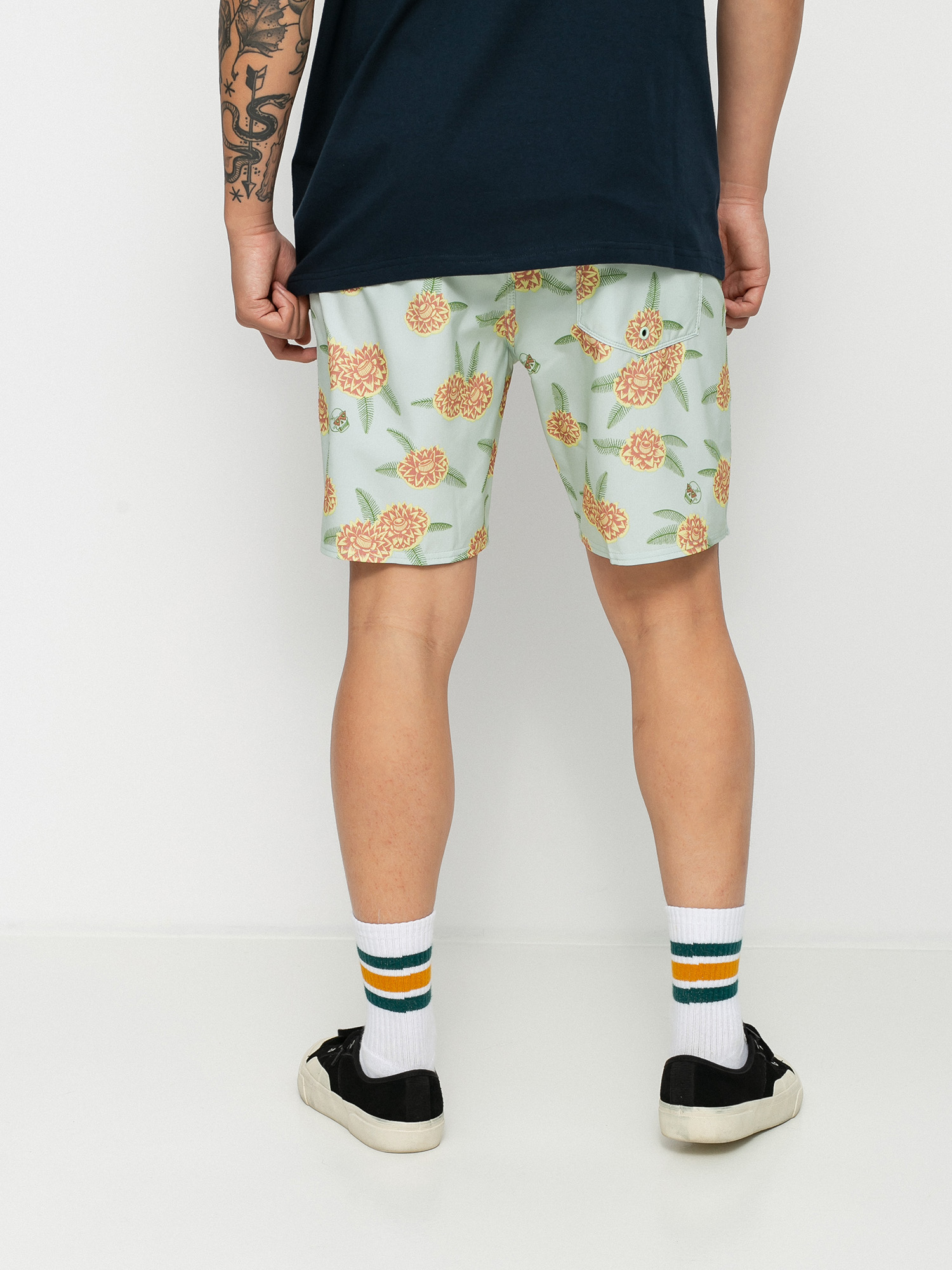 Boardshorty RVCA Luke P Floral Trunk (green tea)