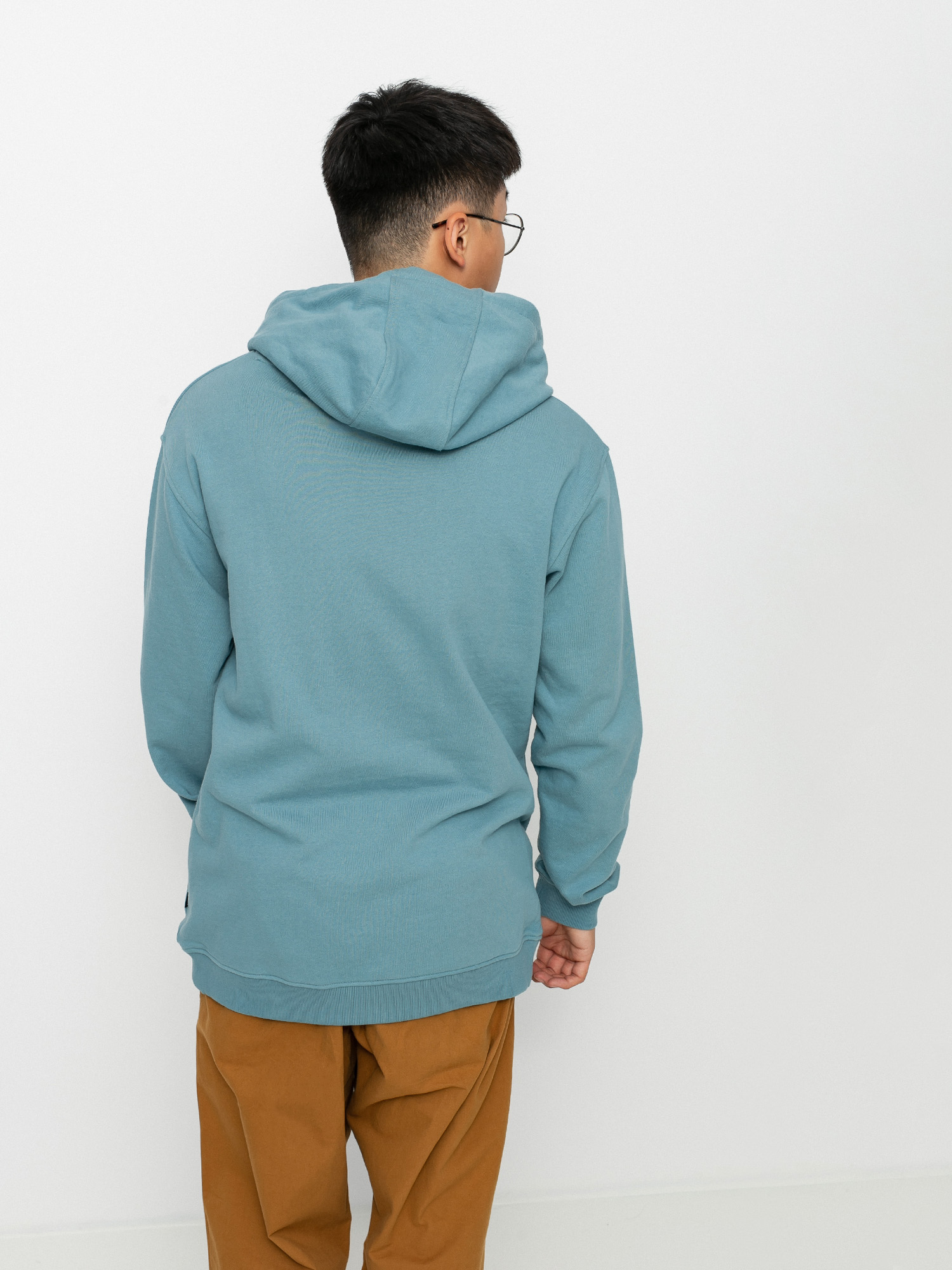 Bluza z kapturem Rip Curl Boxed Pop Over HD (mid blue)