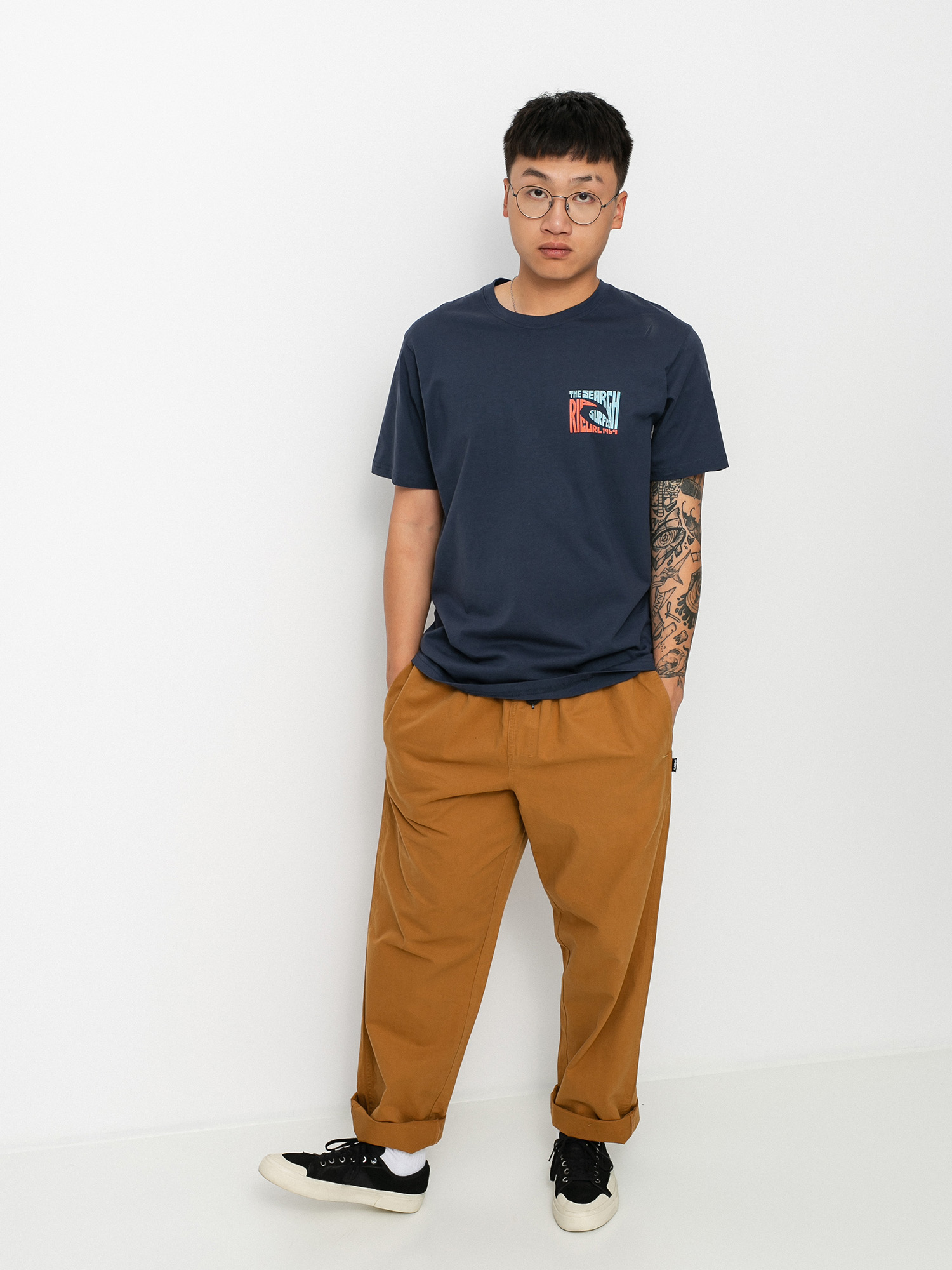 T-shirt Rip Curl Icon Cutout (navy)