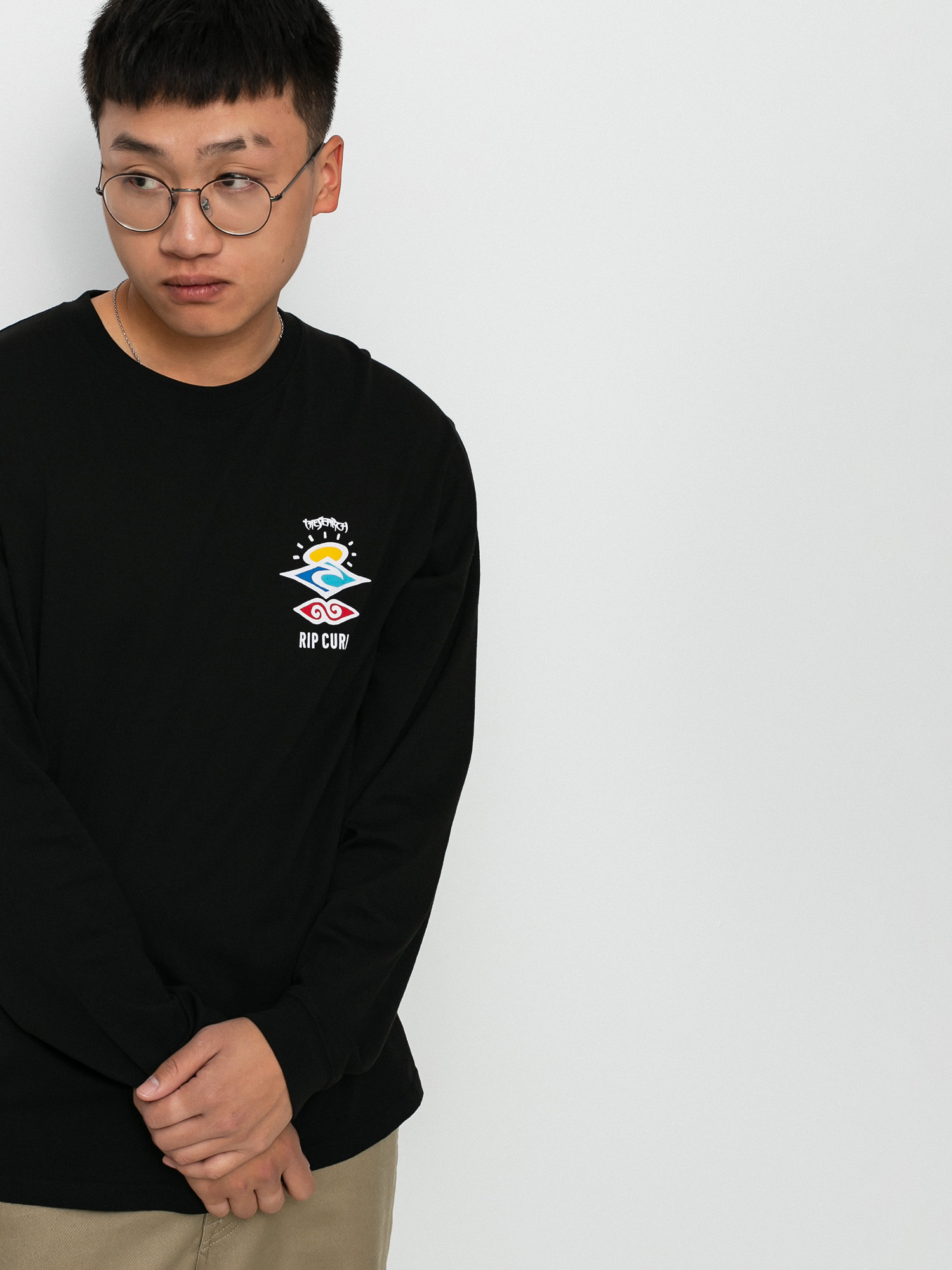 Longsleeve Rip Curl Search (black)