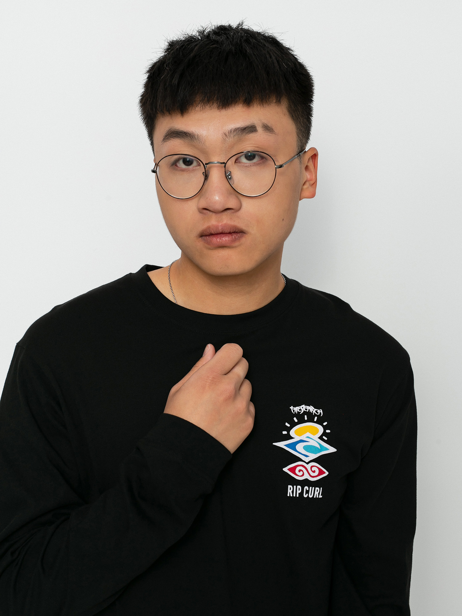 Longsleeve Rip Curl Search (black)